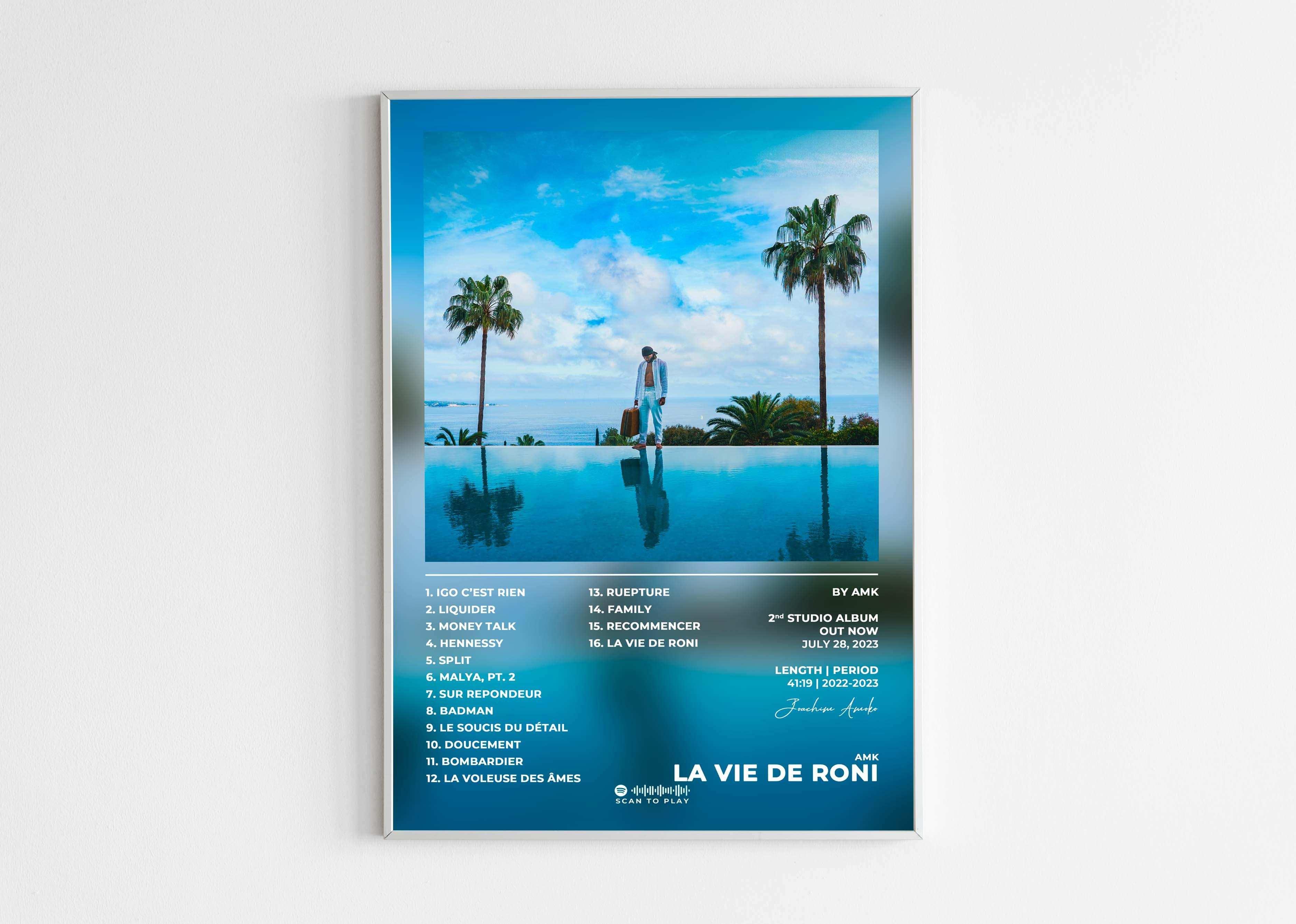 La Vie De Roni AMK Poster - Backyard