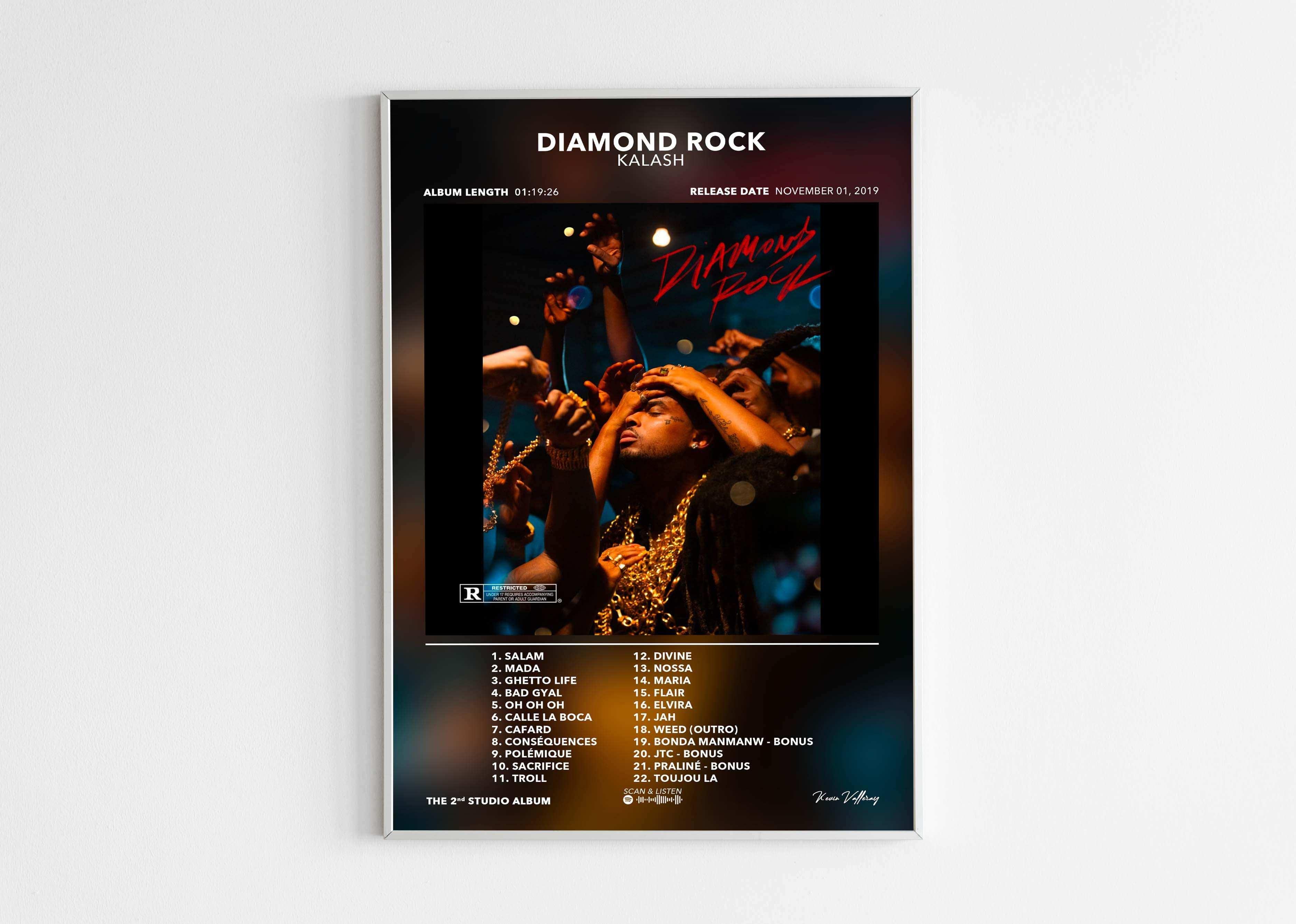 Diamond Rock Kalash Poster - Backyard