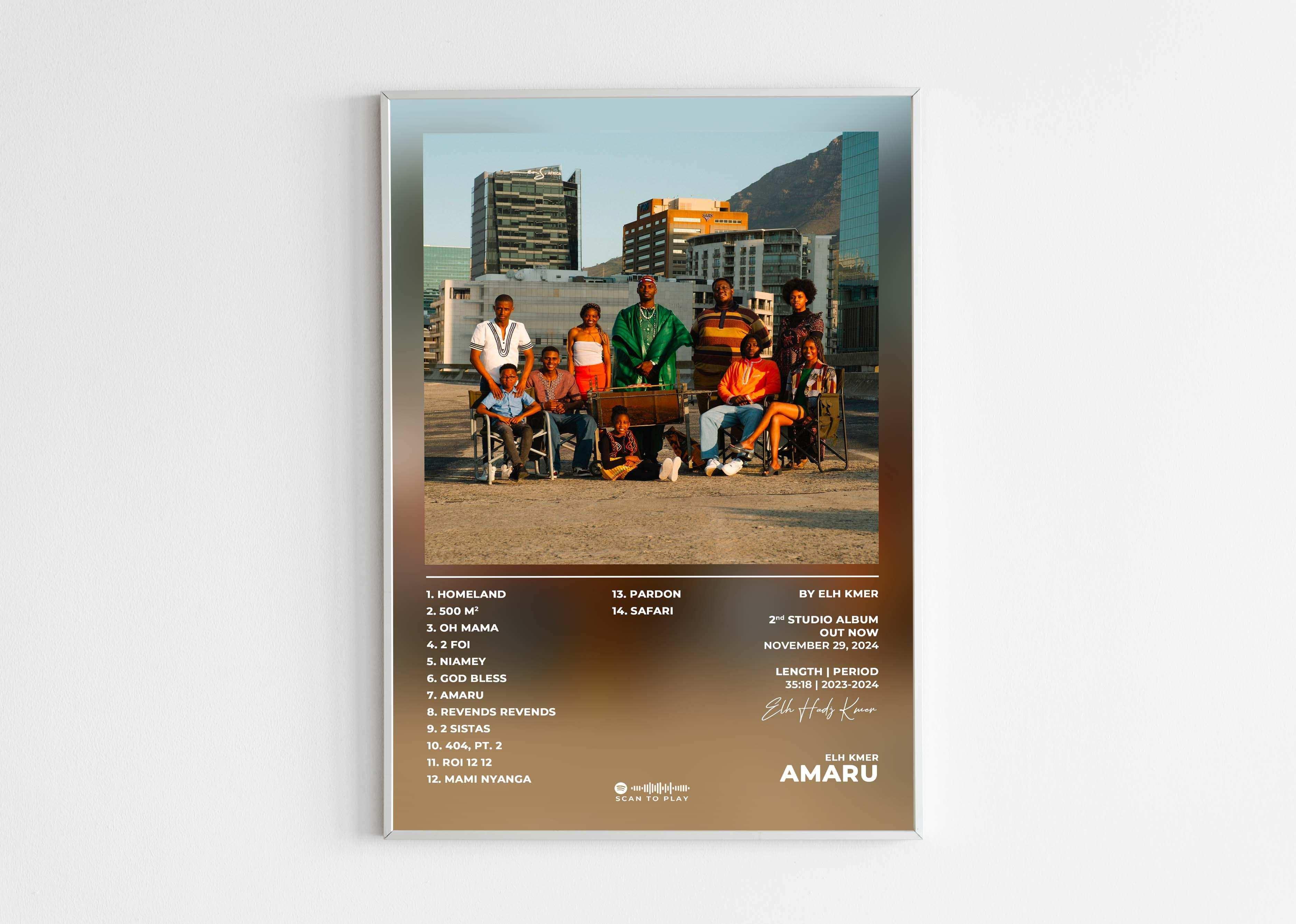 Amaru Elh Kmer Poster - Backyard