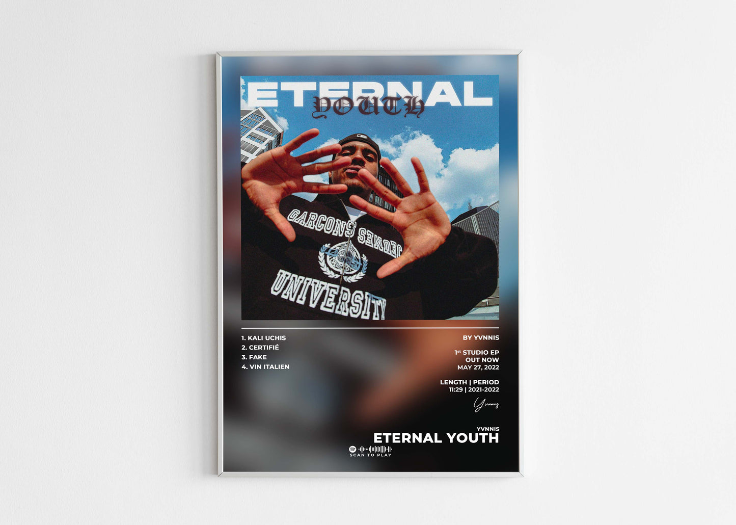 Eternal Youth Yvnnis Poster