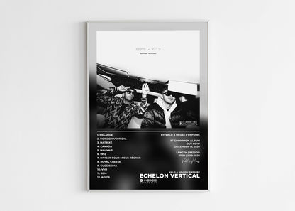 Horizon Vertical Vald & Heuss Poster