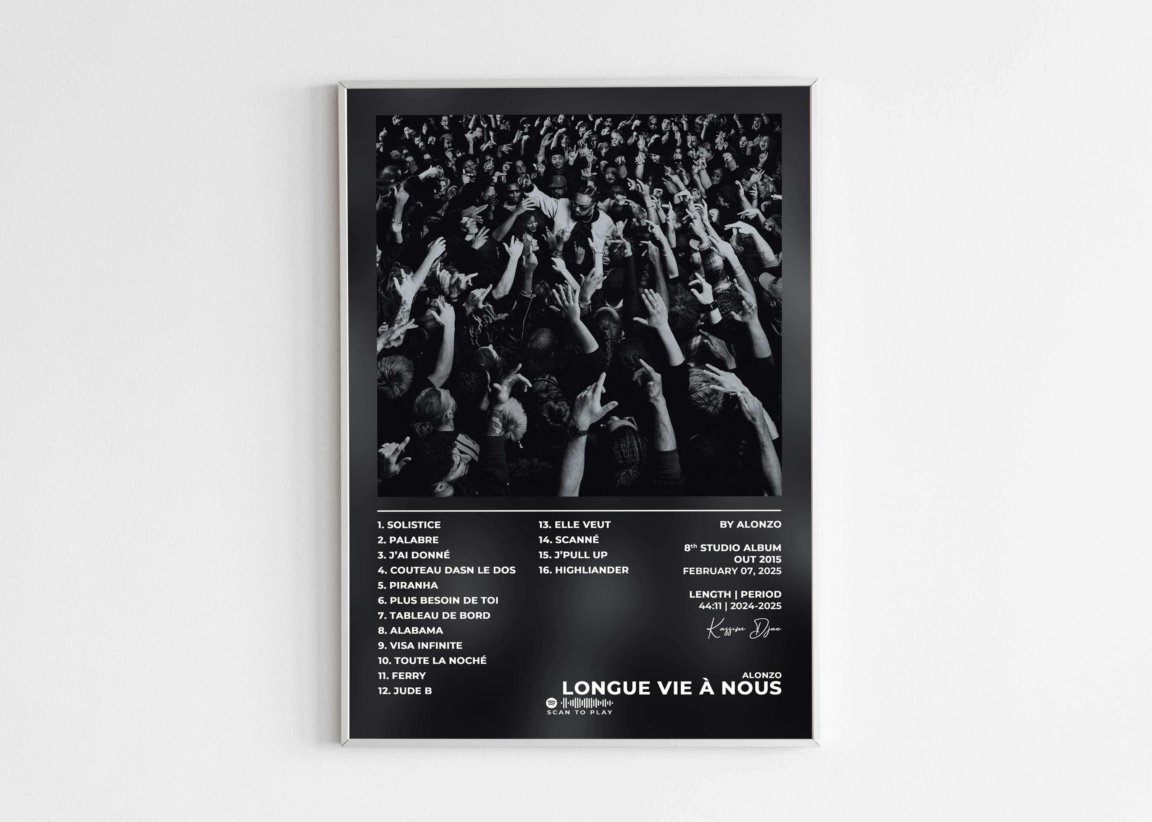 Longue Vie À Nous Alonzo Poster - Backyard