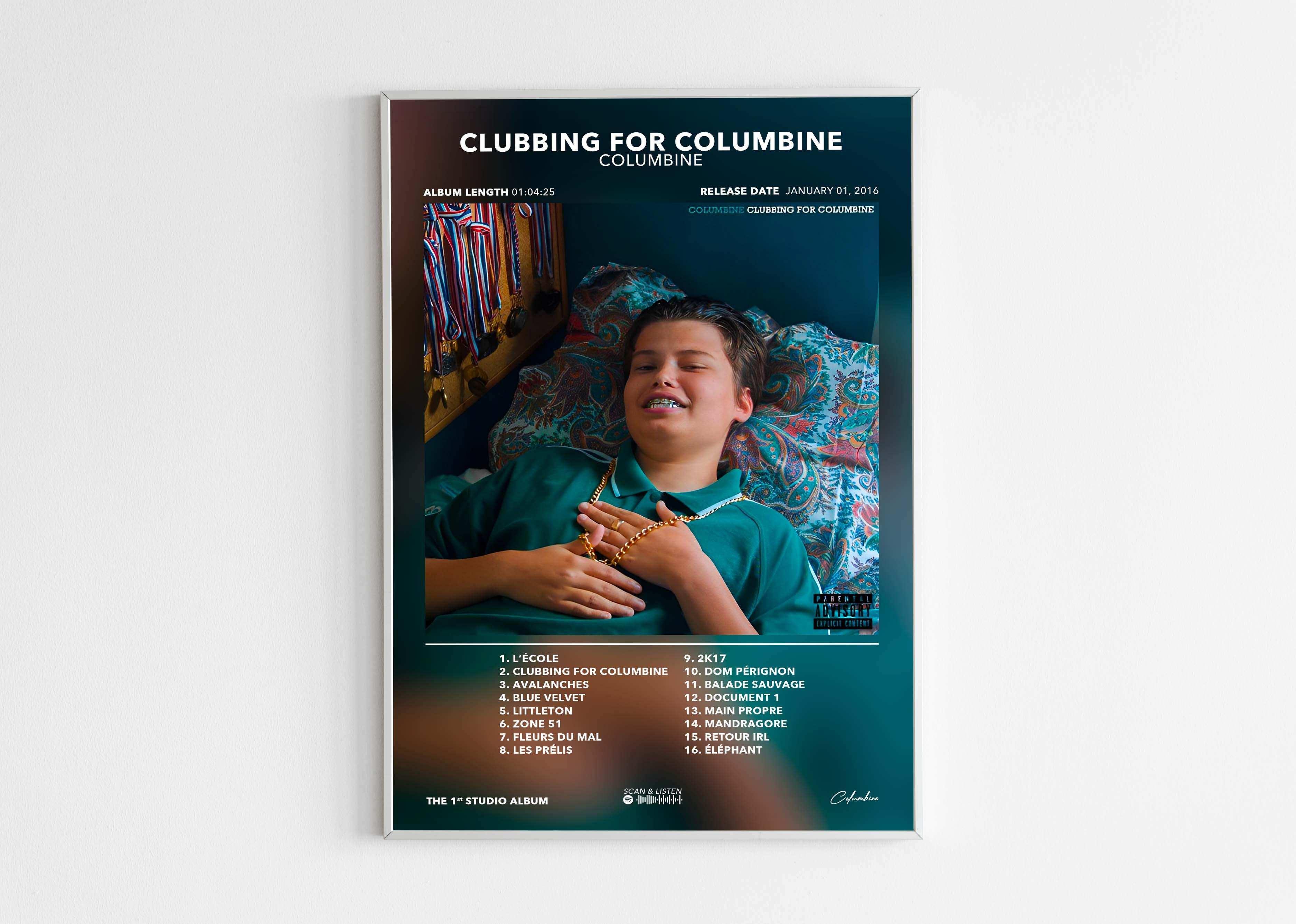 Poster Clubbing For Columbine Columbine - Backyard