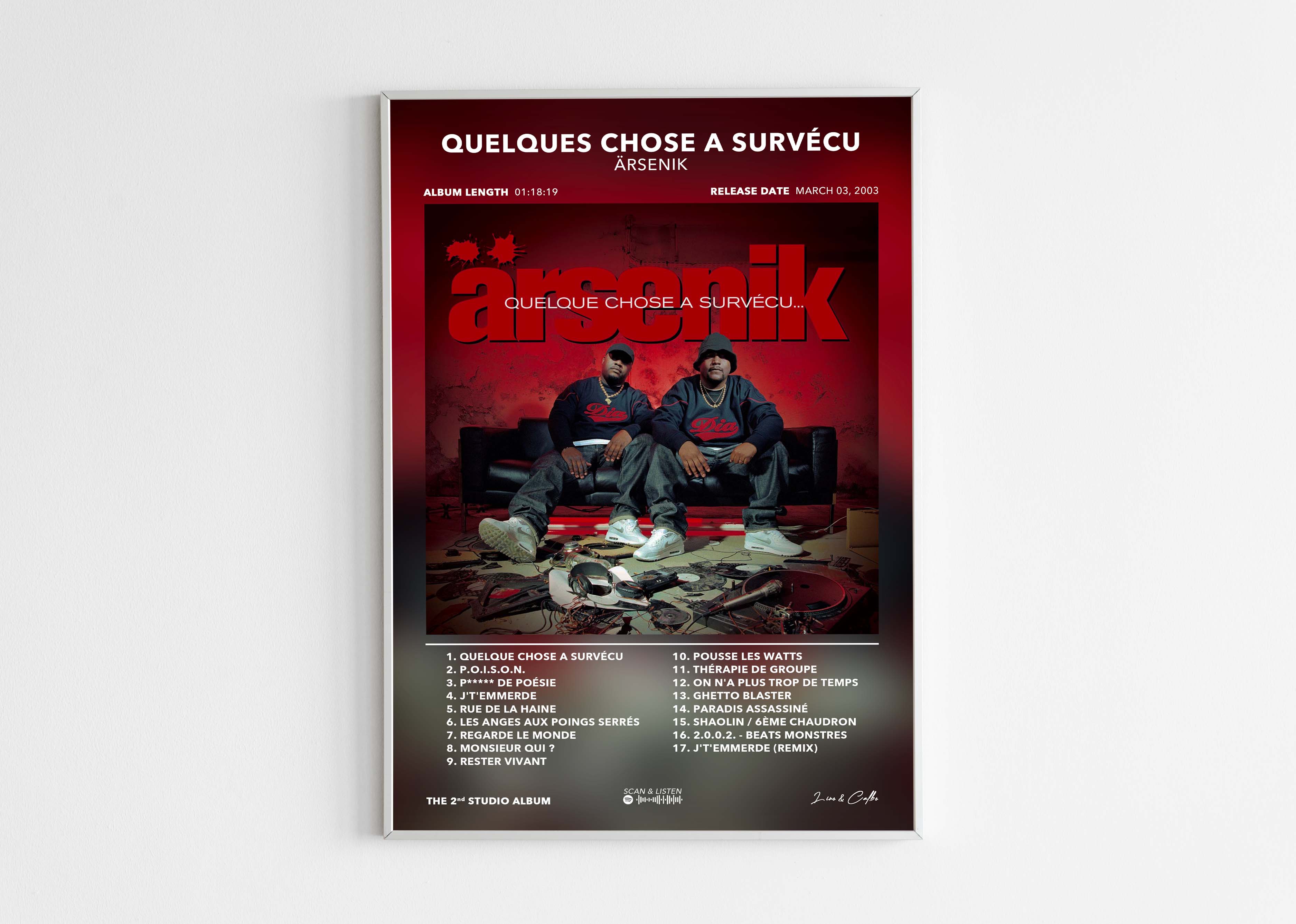 Poster Quelque Chose A Survécu Arsenik