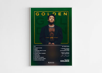 Golden Junk Kook Poster