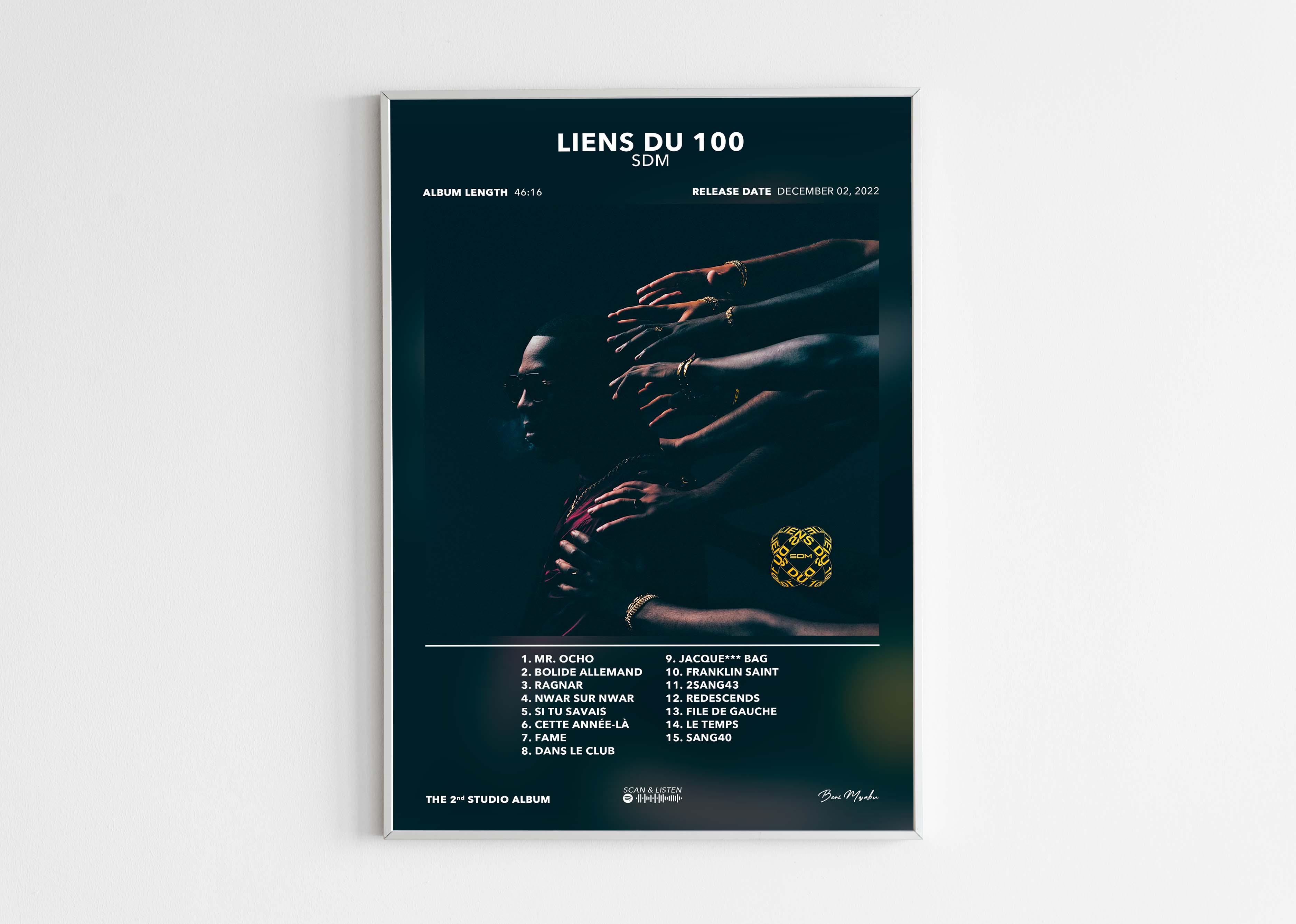 Poster Liens Du 100 SDM
