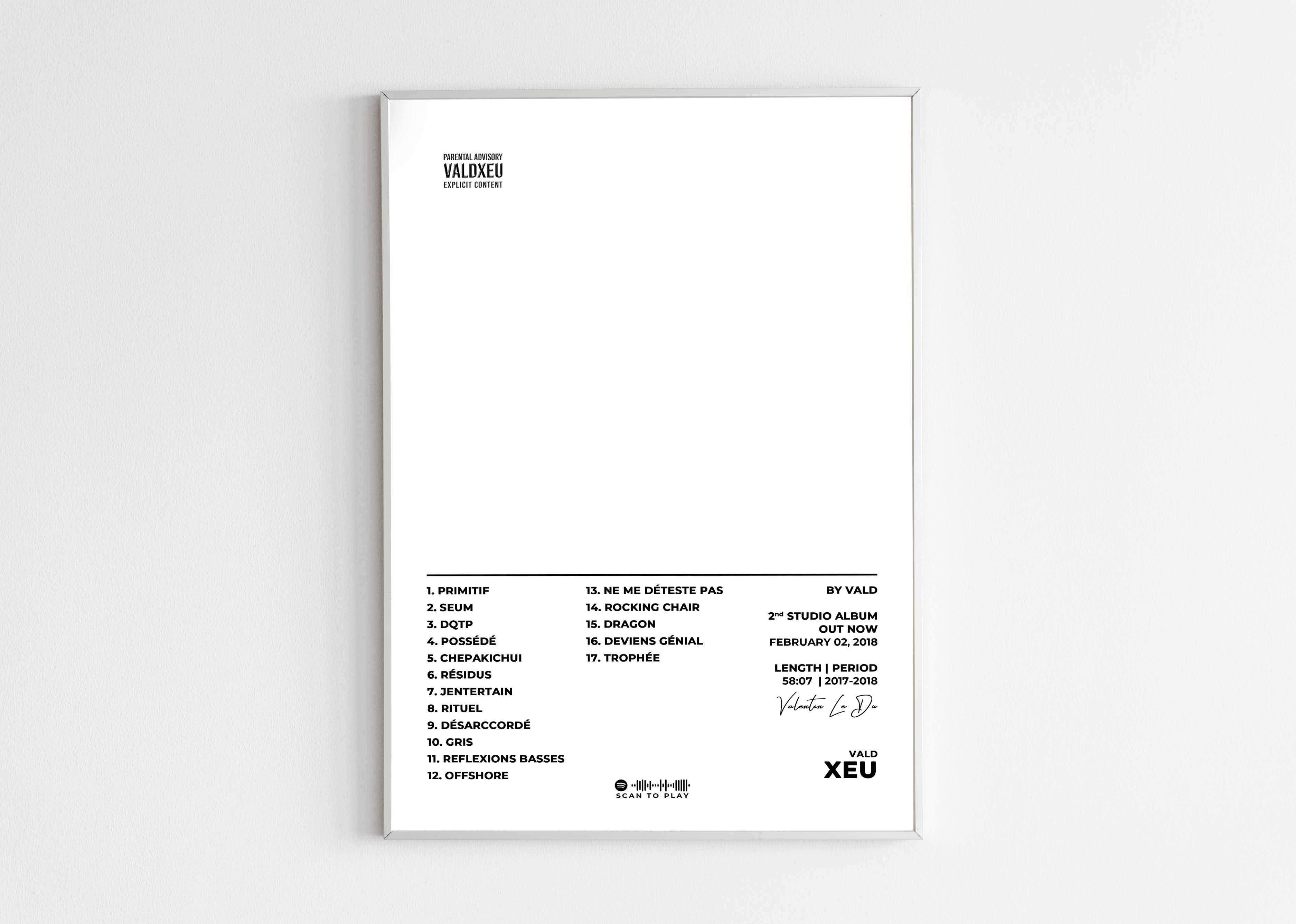 Xeu Vald Poster - Backyard