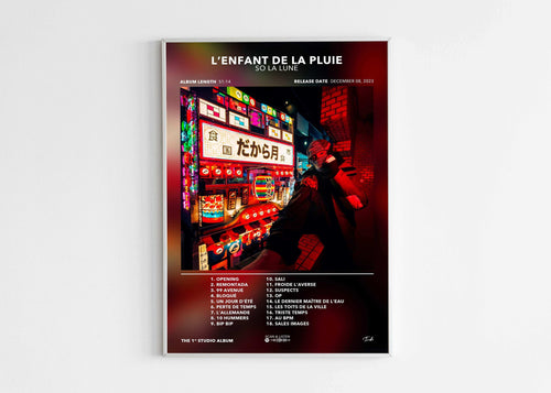 Poster L'Enfant De La Pluie So La Lune - Backyard