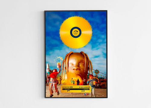 Disque D'or Astroworld Travis Scott - Backyard