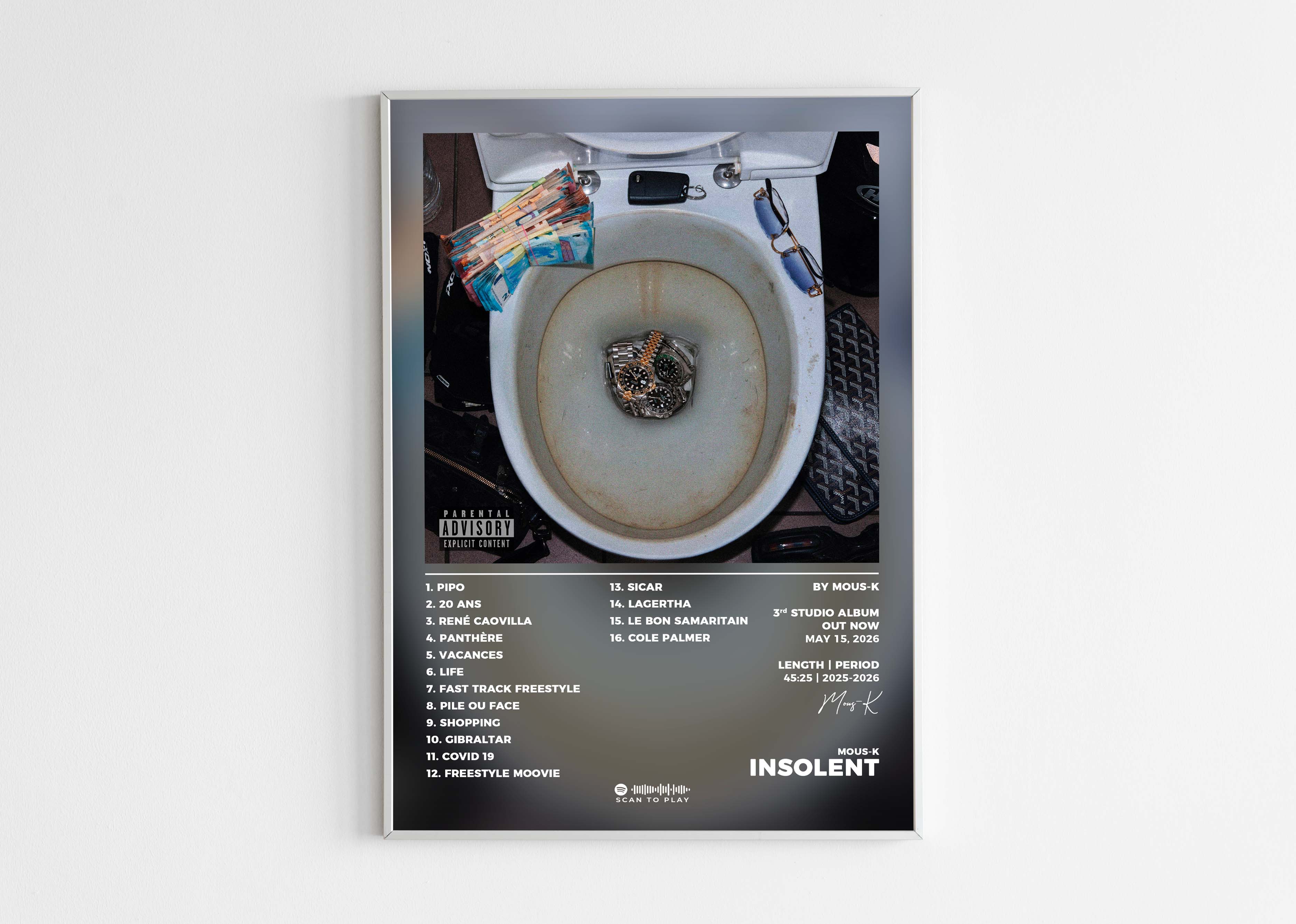 Poster Insolent Mous-K