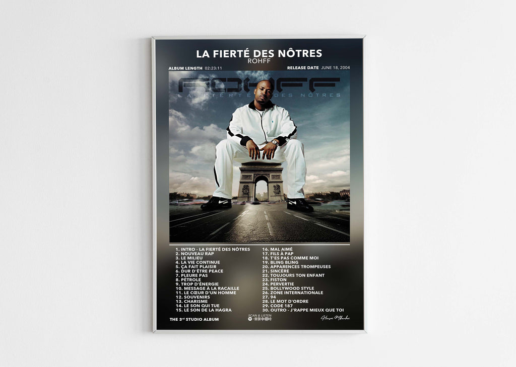 Poster La Fierté Des Nôtres Rohff