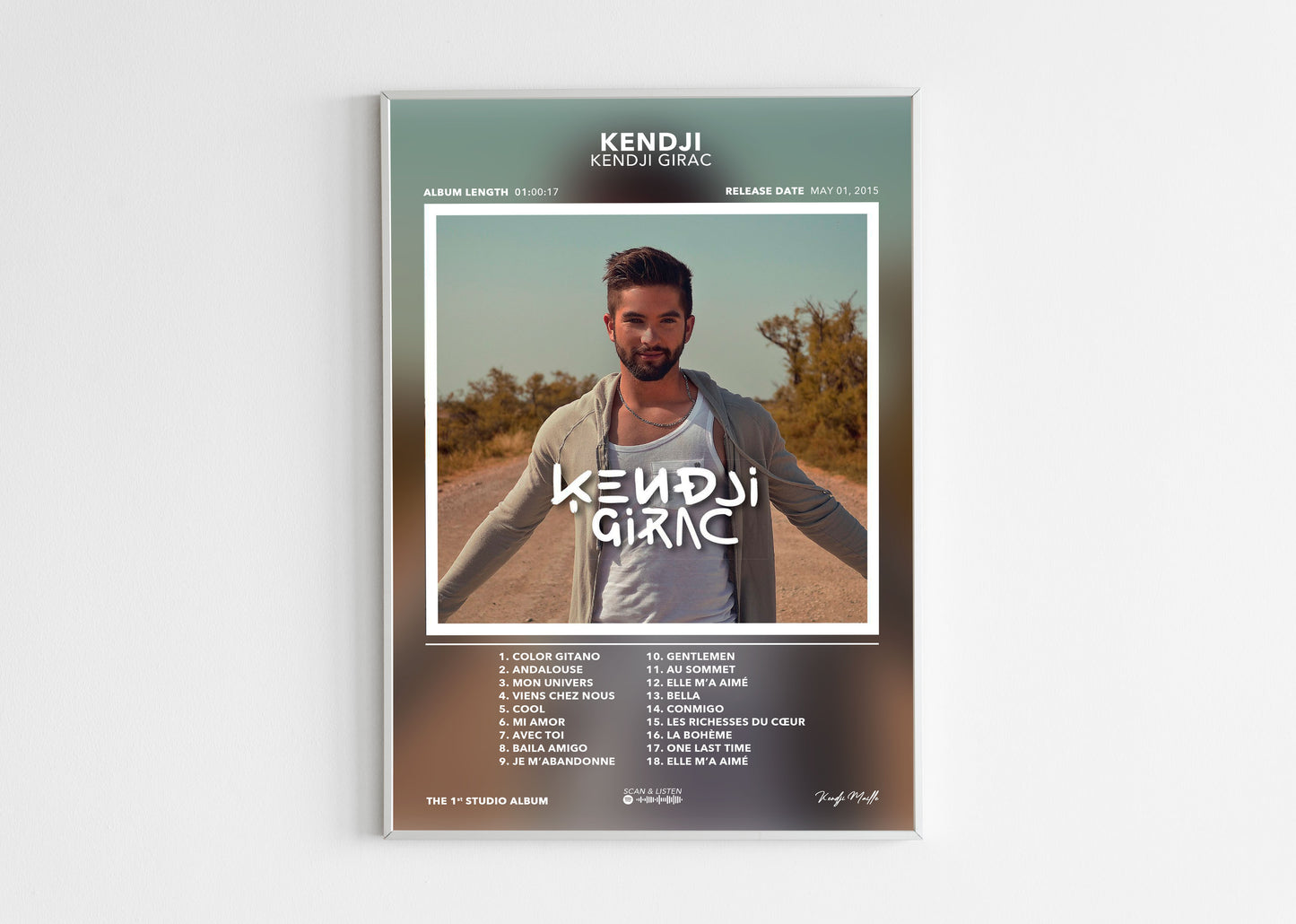 Poster Kendji Kendji Girac