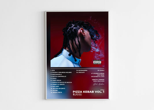 Poster Pizza Kebab Ghali