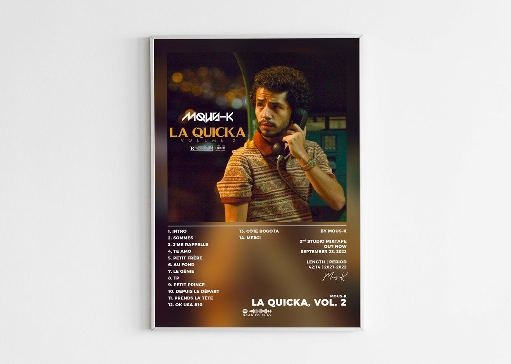 Poster La Quicka Vol 2 Mous-K