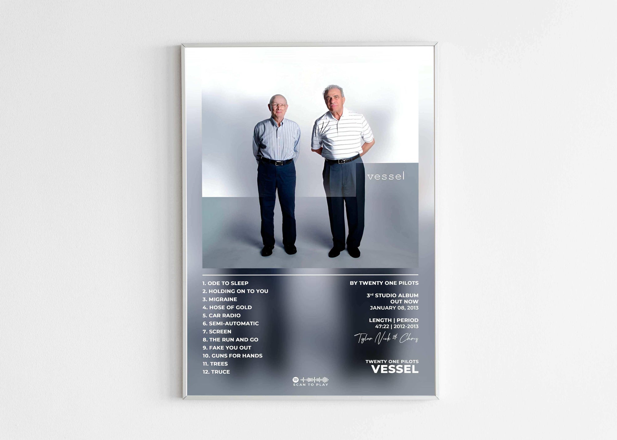 Vessel Twenty One Pilots Poster - Backyard