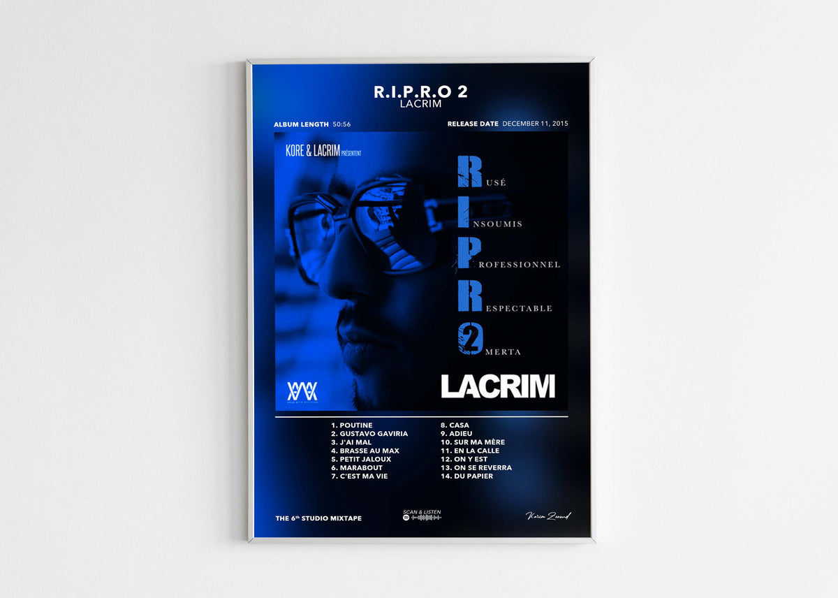 Poster RIPRO 2 Lacrim
