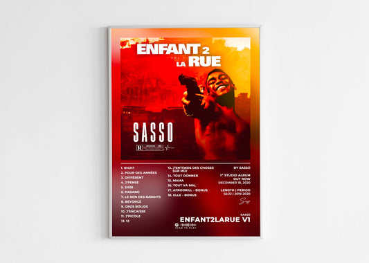 Enfant2LaRue Vol. 1 Sasso Poster