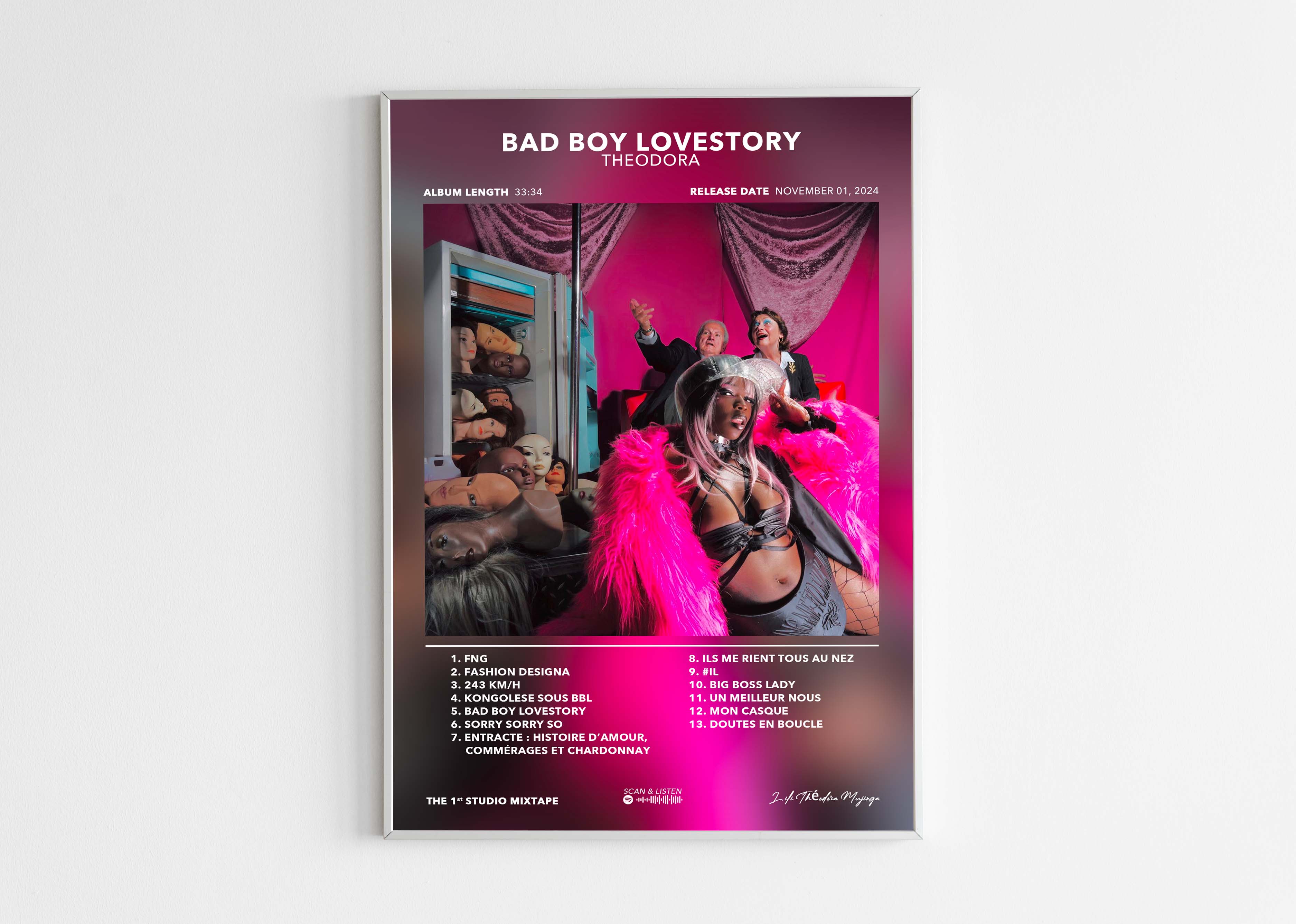 Poster Bad Boy Lovestory Theodora