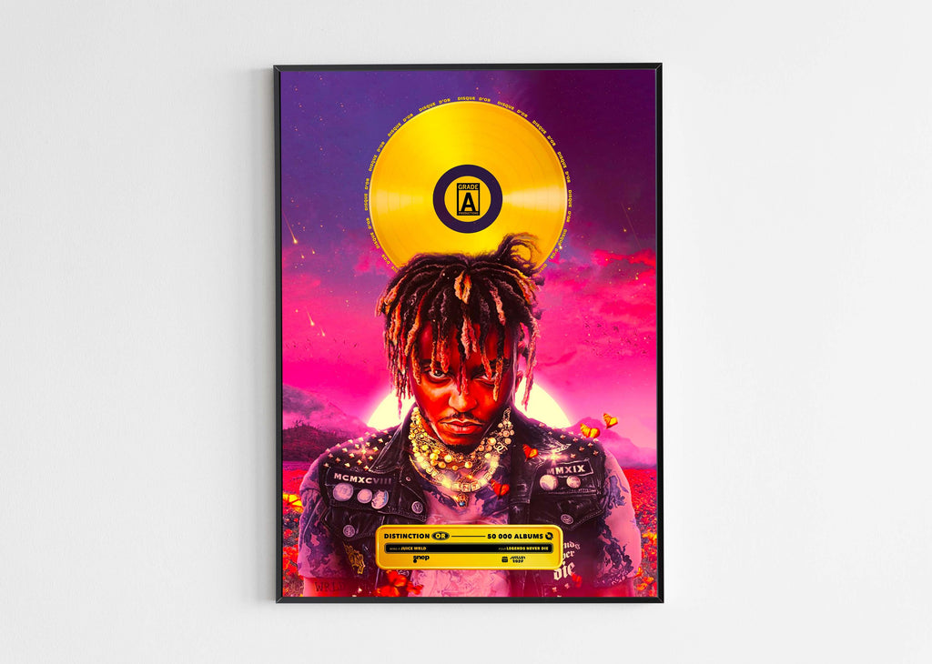 Disque D'Or Legends Never Die Juice Wrld - Backyard
