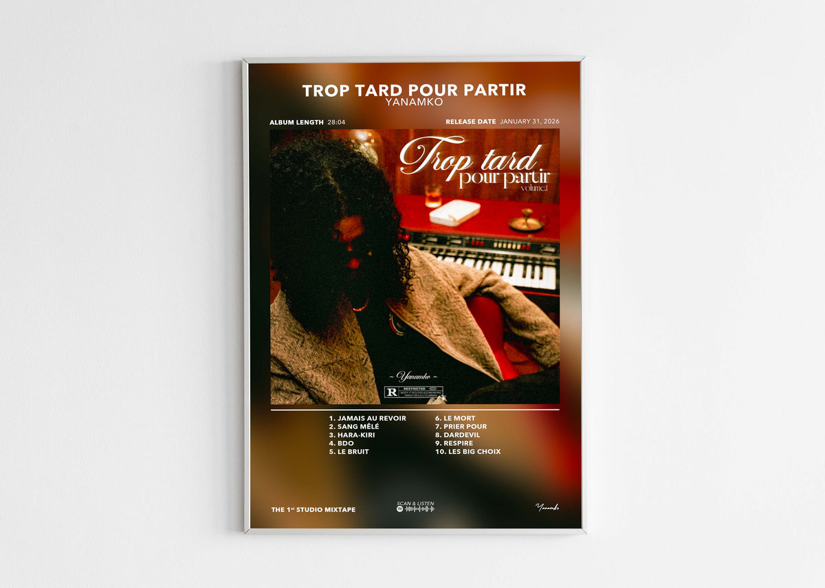Poster Trop Tard Pour Partir Yanamko