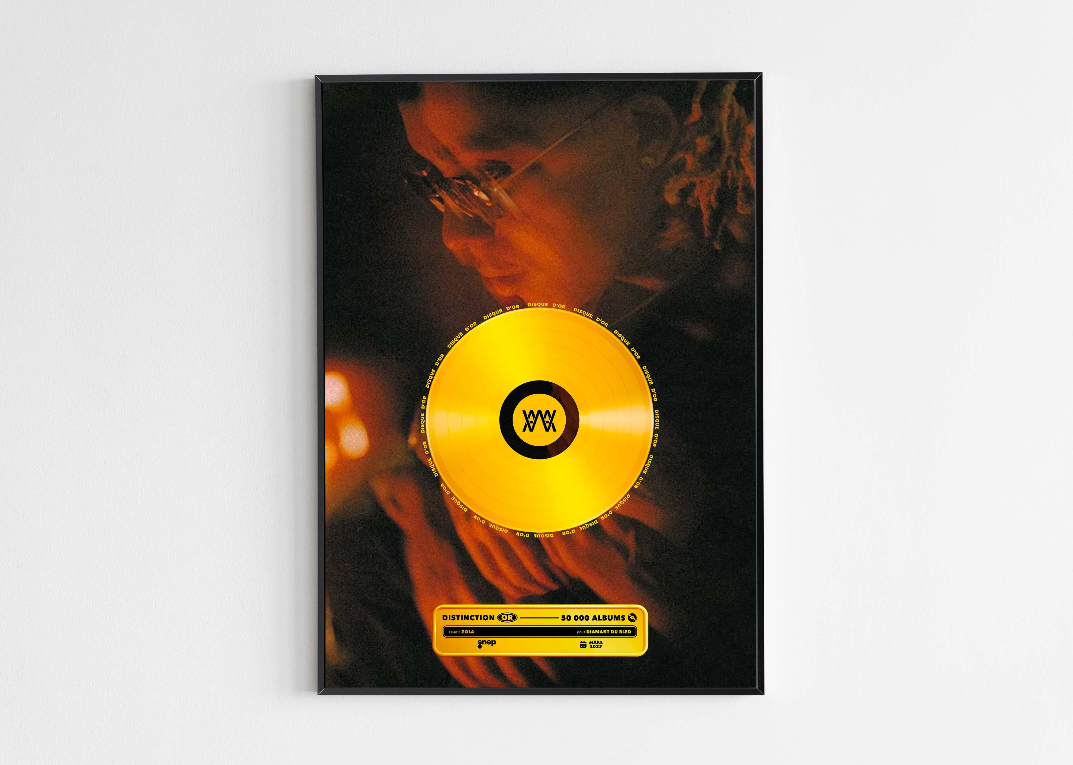 Disque D'Or Diamant Du Bled Zola - Backyard