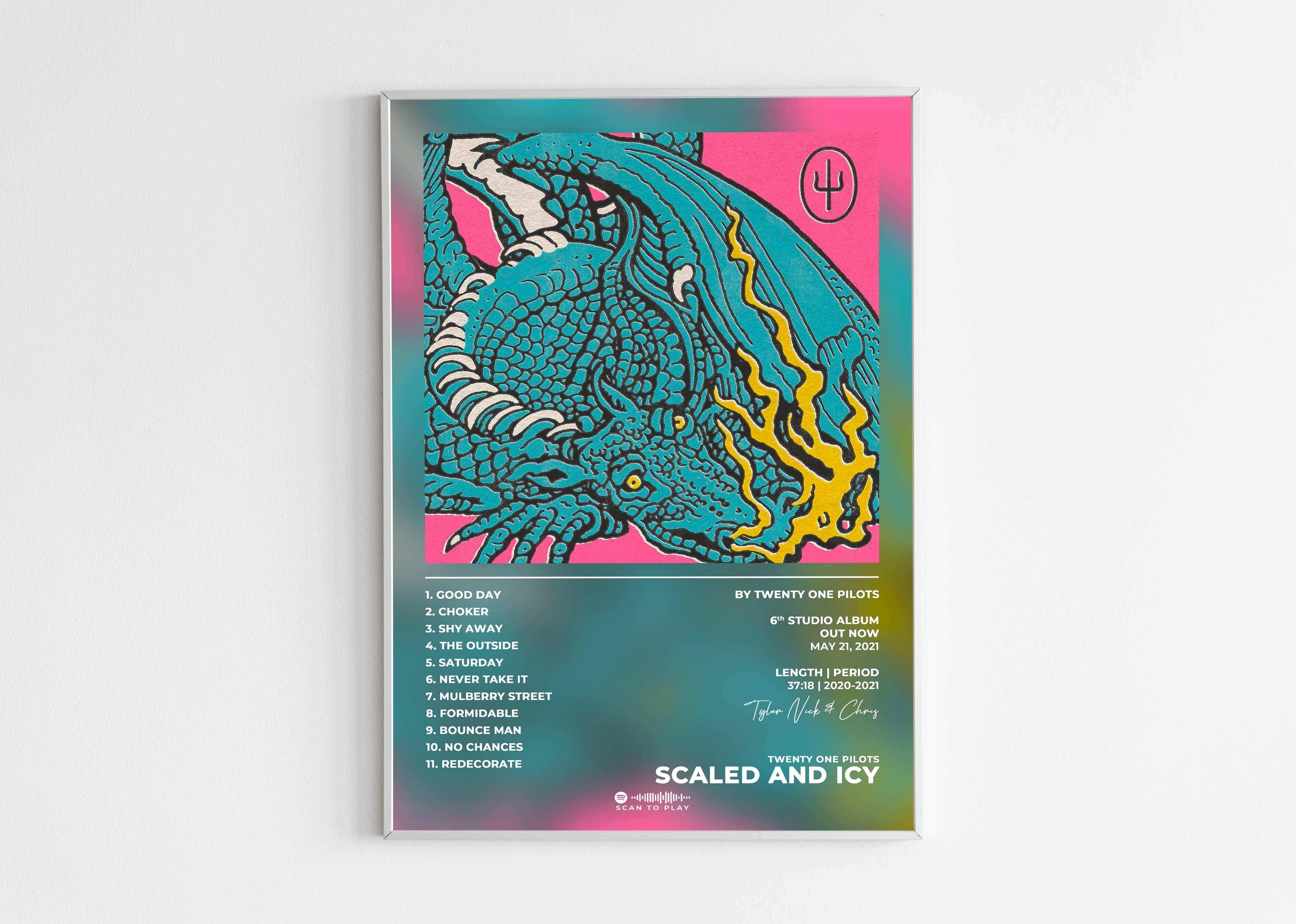 Scaled And Icy Twenty One Pilots Poster - Backyard