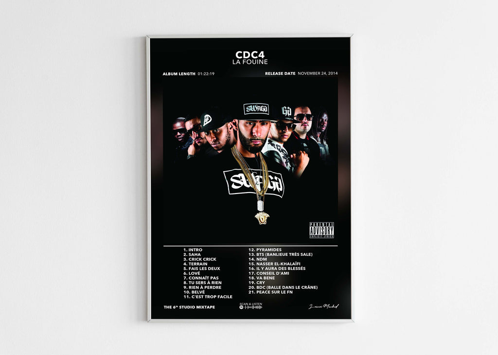 Poster CDC4 La Fouine
