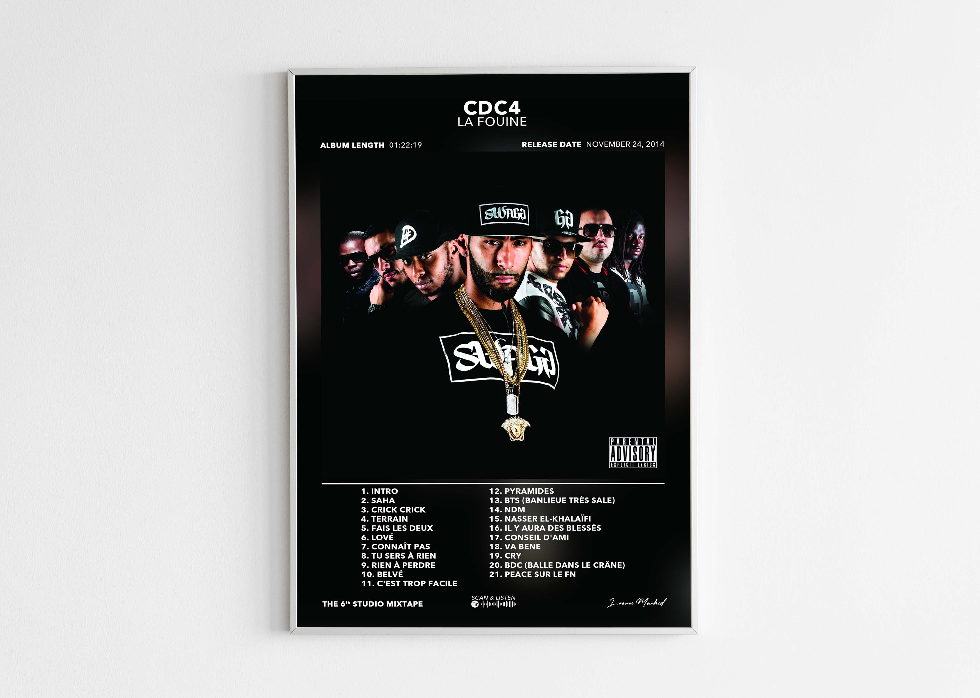 Poster CDC4 La Fouine