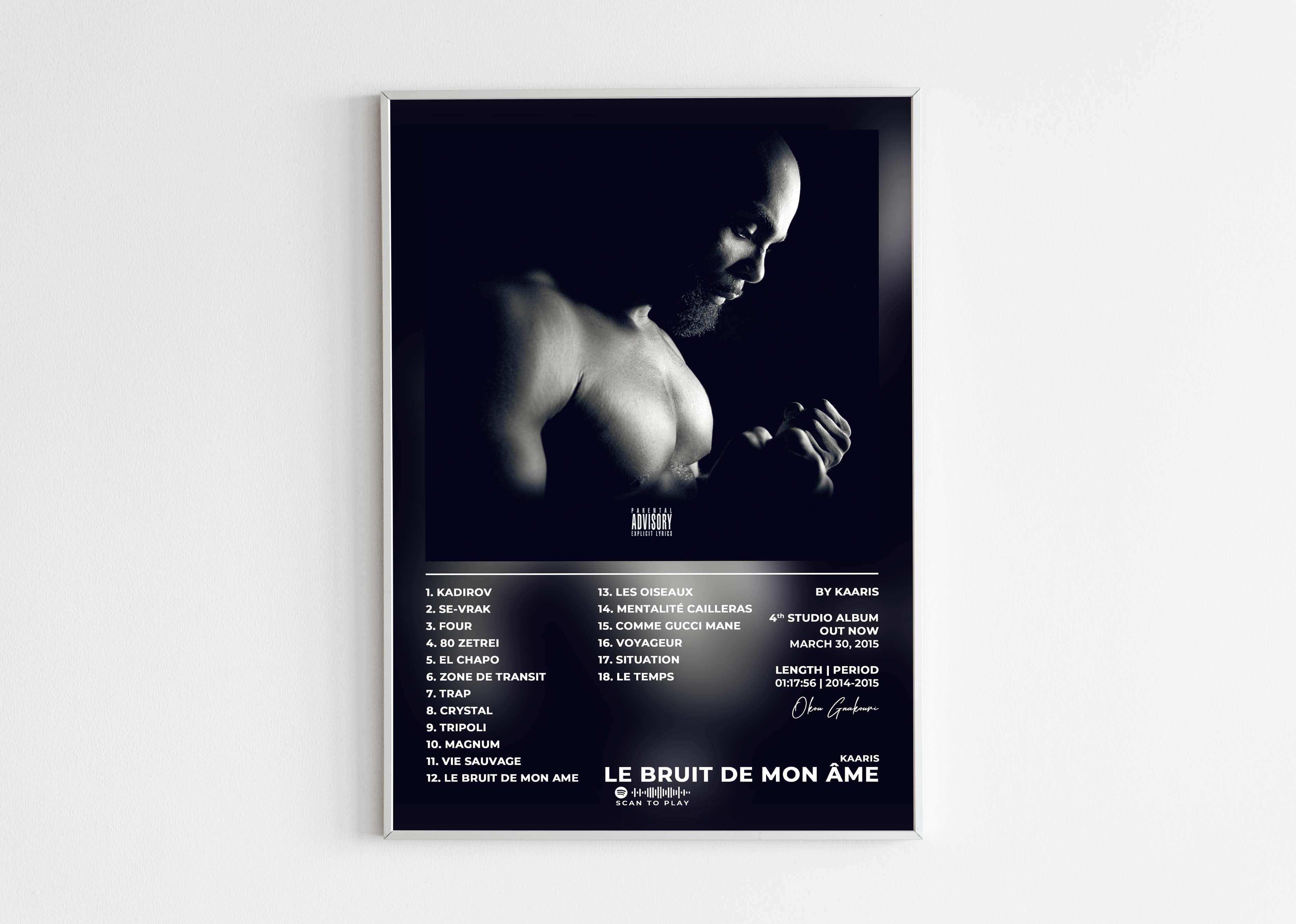 Bruit De Mon Âme Kaaris Poster - Backyard