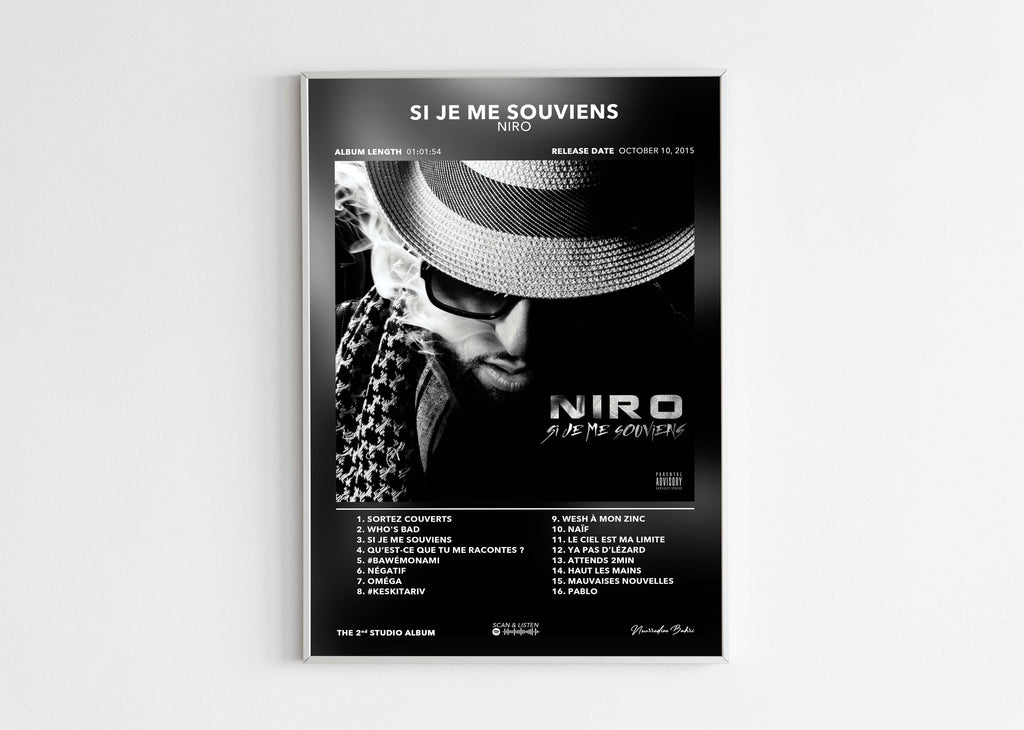 Poster Si J'Me Souviens Niro