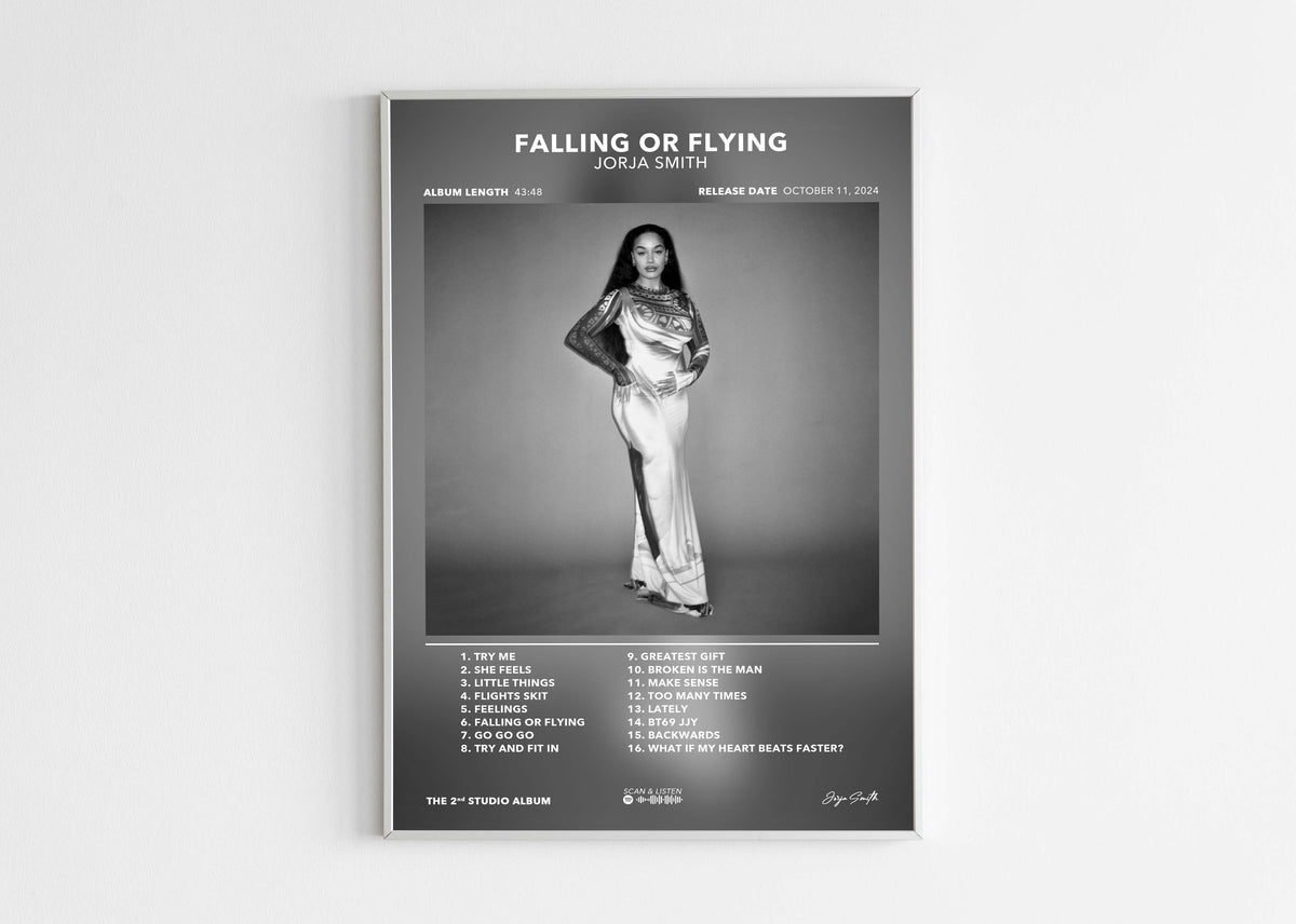 Poster Falling Or Flying Jorja Smith