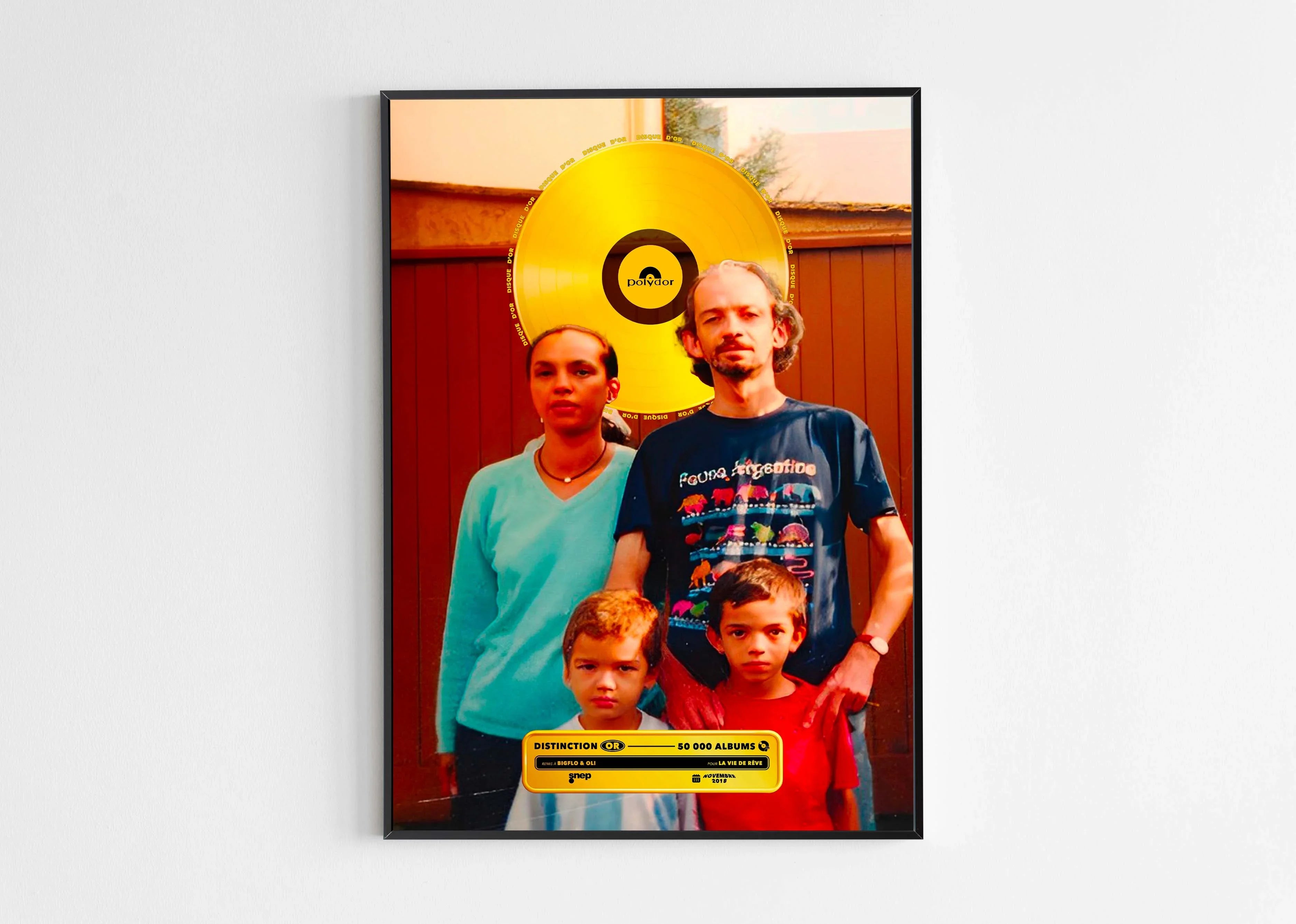 Disque D'or La Vie De Rêve Bigflo & Oli - Backyard