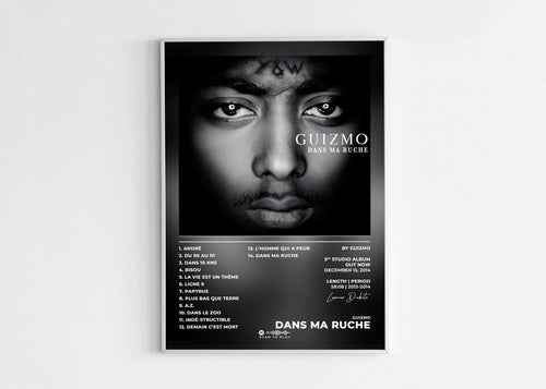 Poster Guizmo Dans Ma Ruche, fait en France, livraison gratuite en 48h
