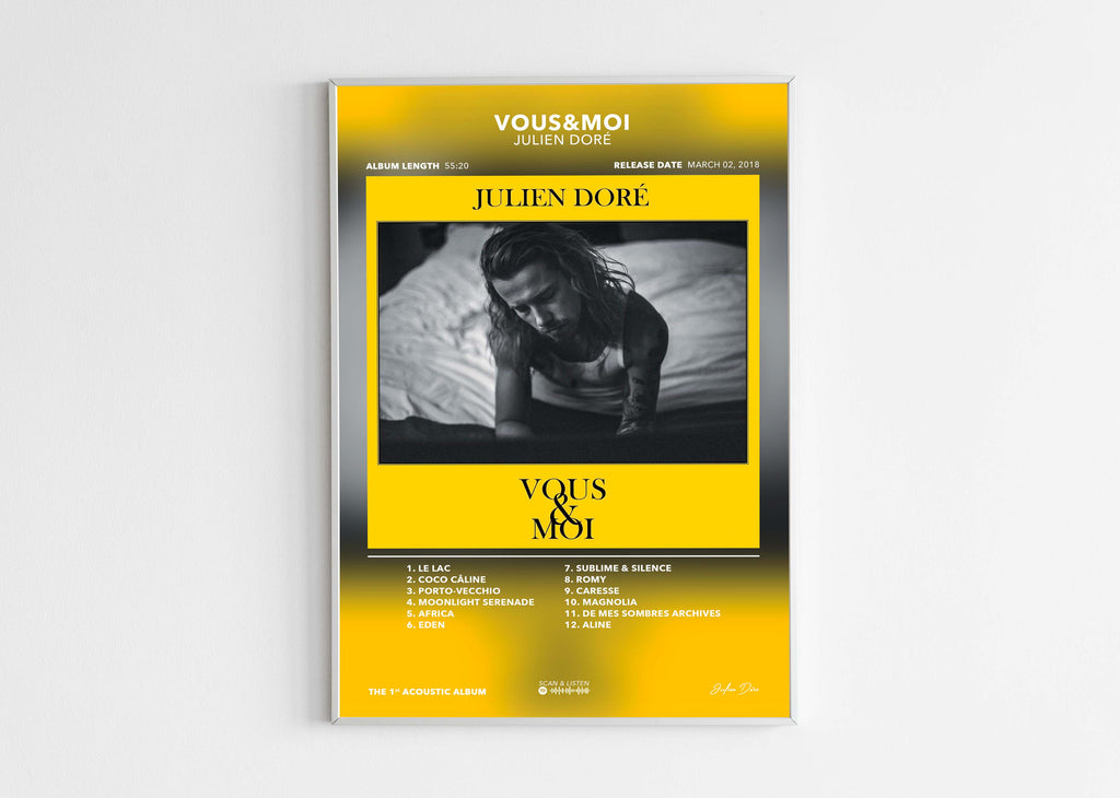 Poster Vous & Moi Julien Doré