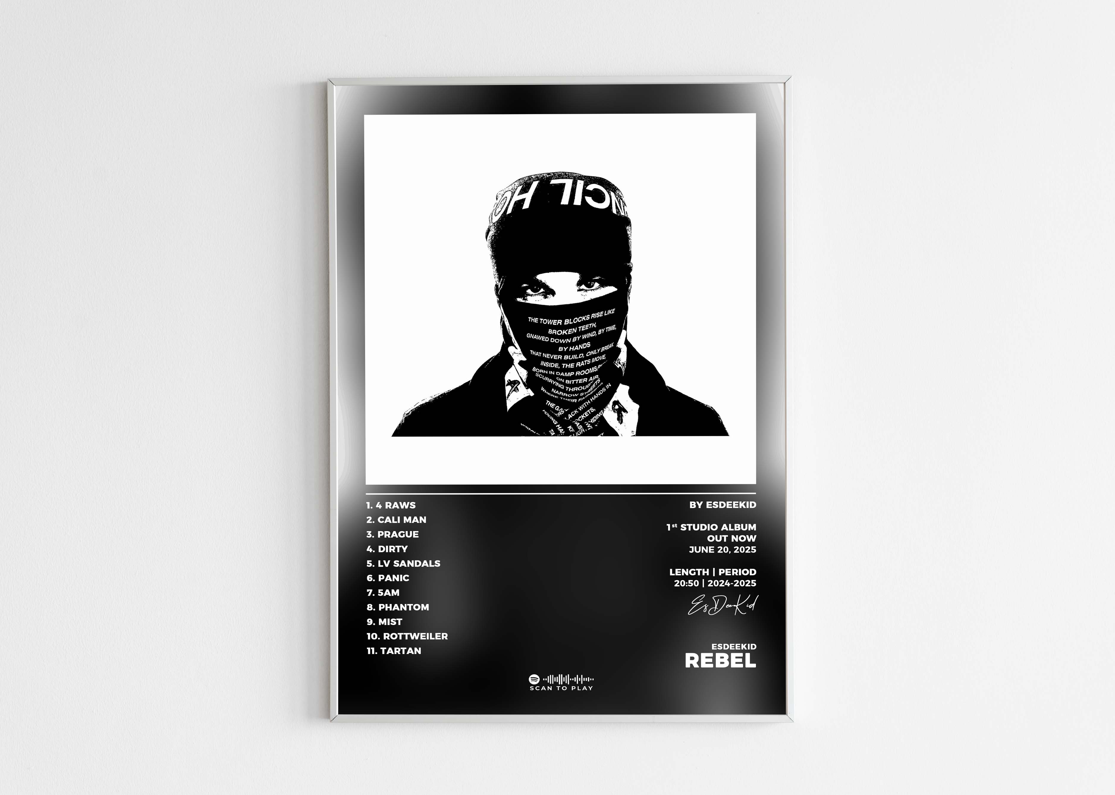 Poster Rebel EsDeeKid