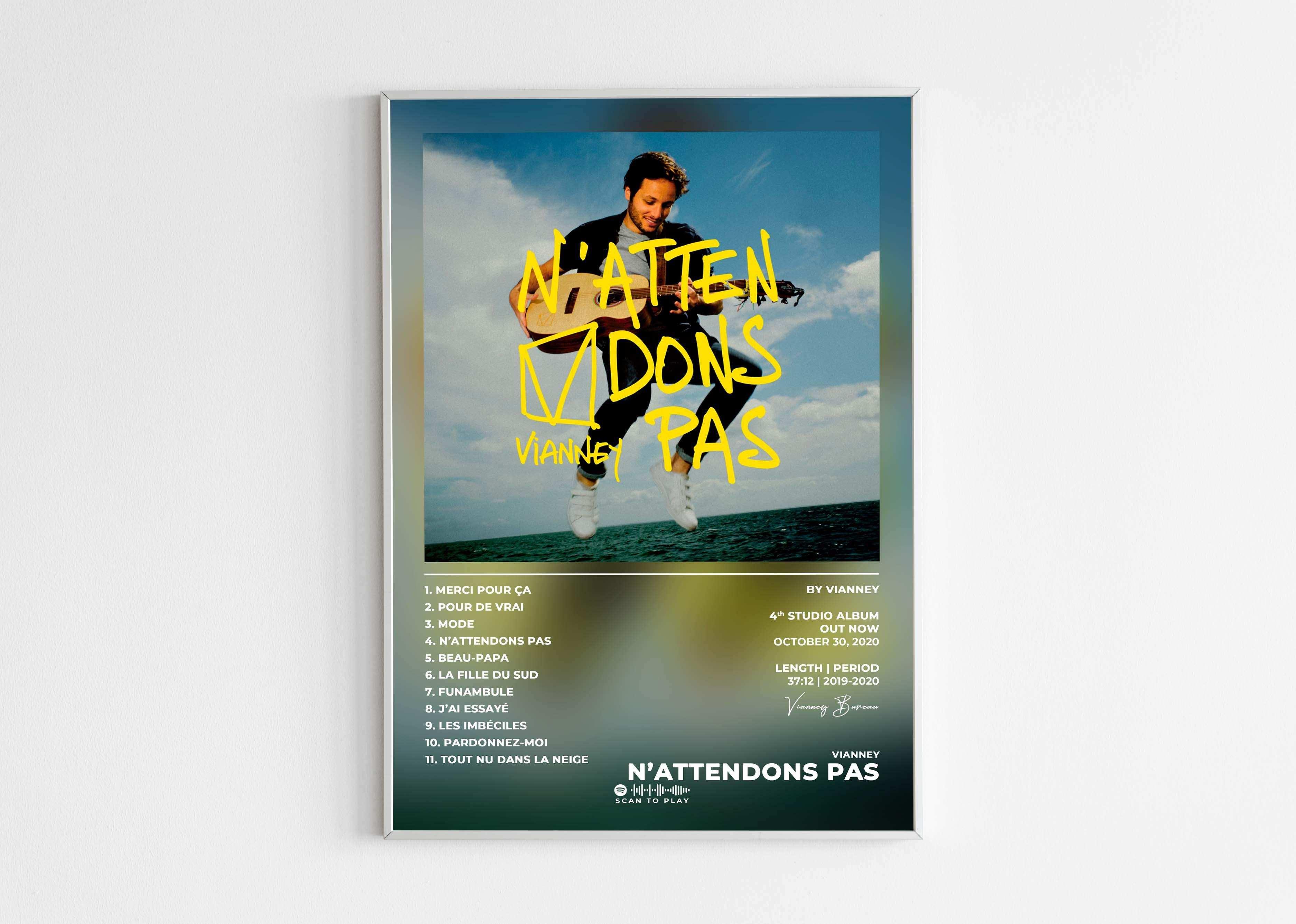 N'attendons Pas Vianney Poster - Backyard