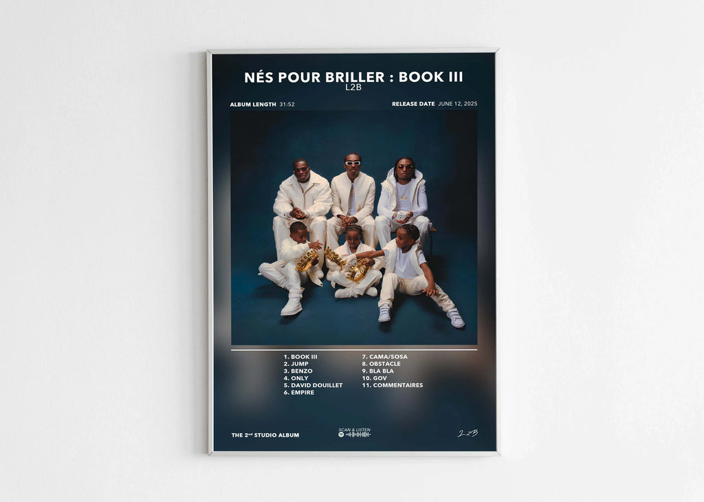 Poster Nés Pour Briller 3 L2B
