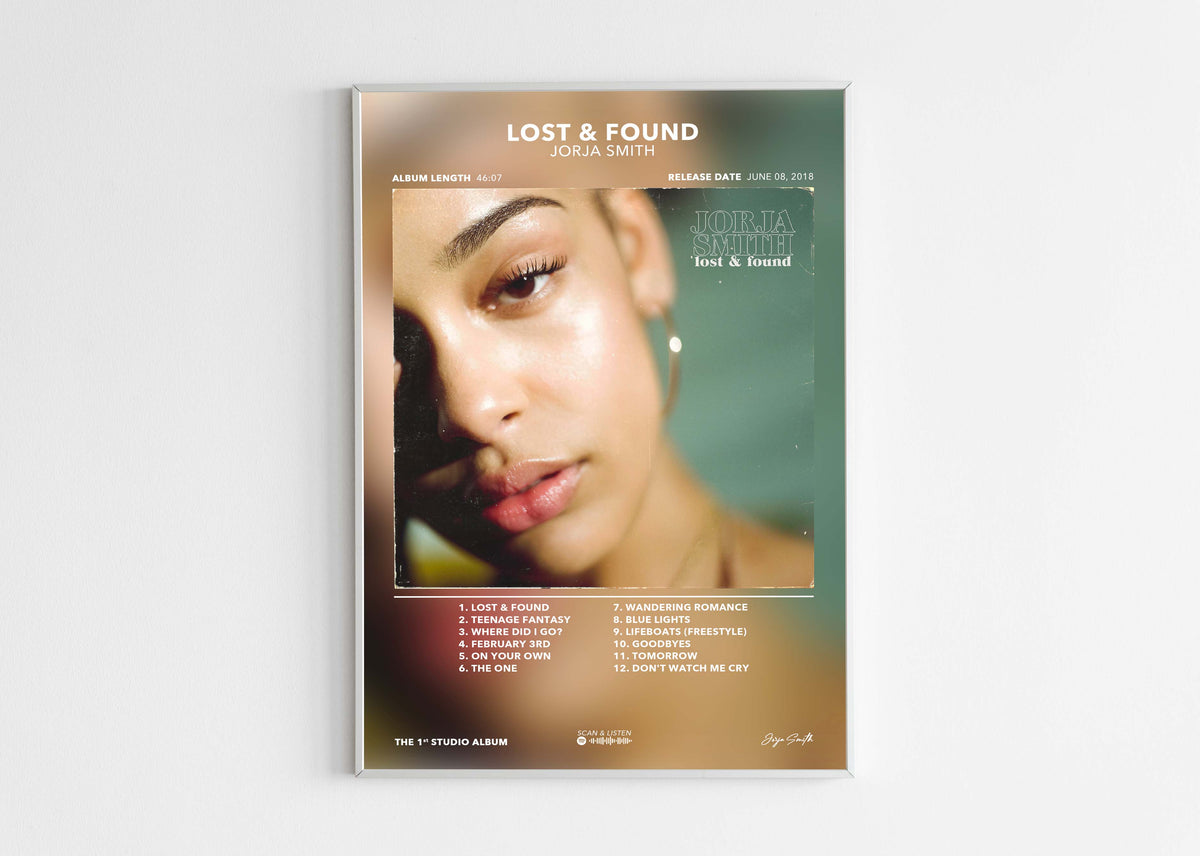 Poster Lost & Found Jorja Smith