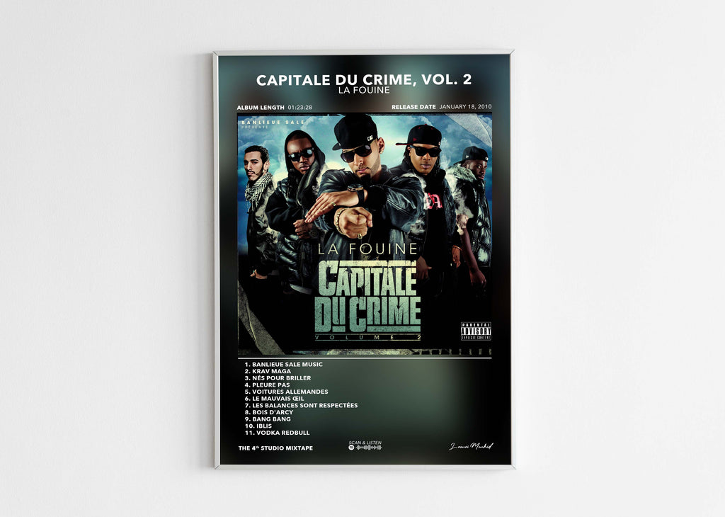 Poster Capitale Du Crime 2 La Fouine