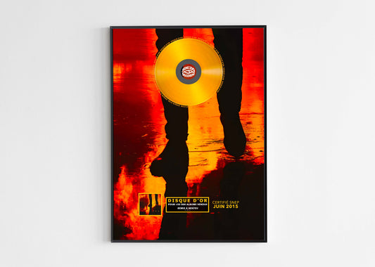 Disque D'Or Feu Nekfeu