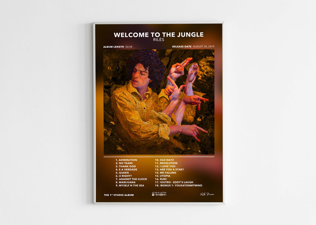 Poster Welcome To The Jungle Riles