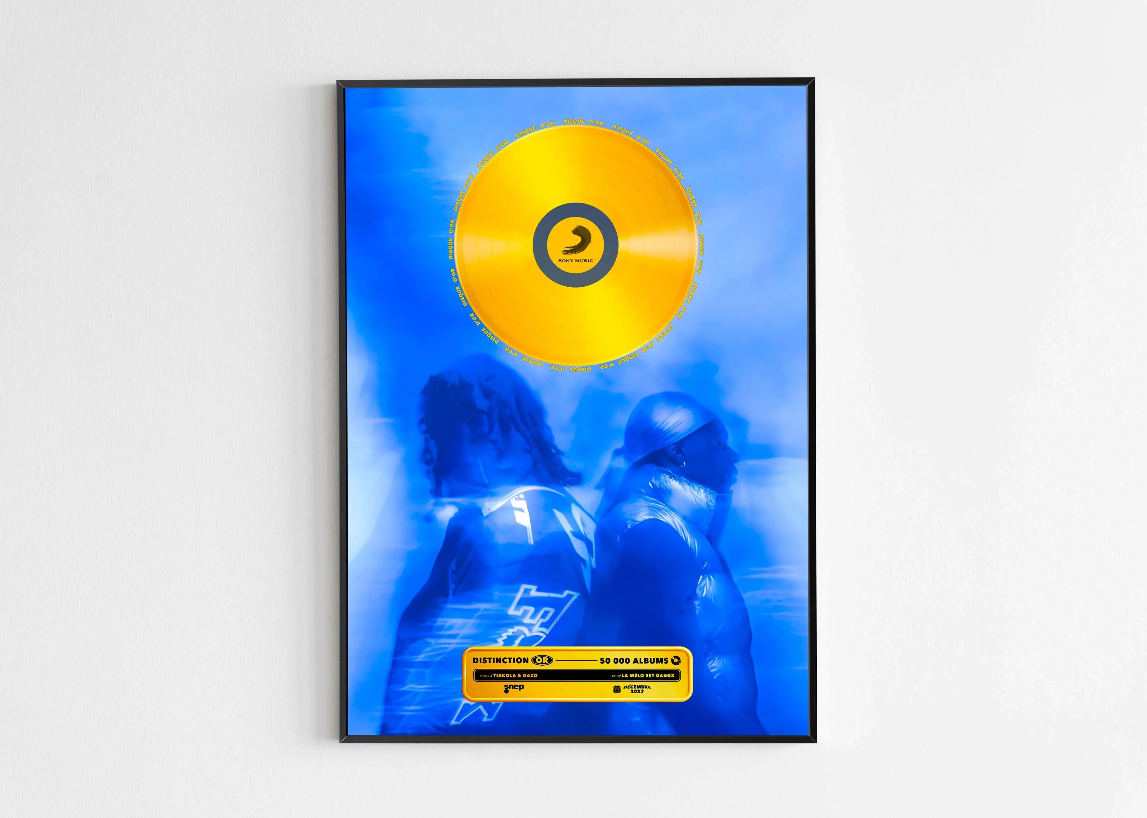 Disque D'Or La Mélo Est Gangx Tiakola & Gazo - Backyard