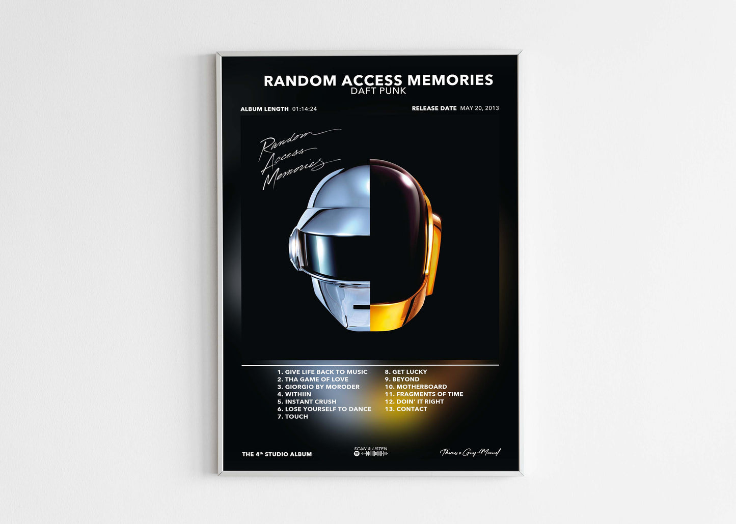 Poster Random Access Memories Daft Punk