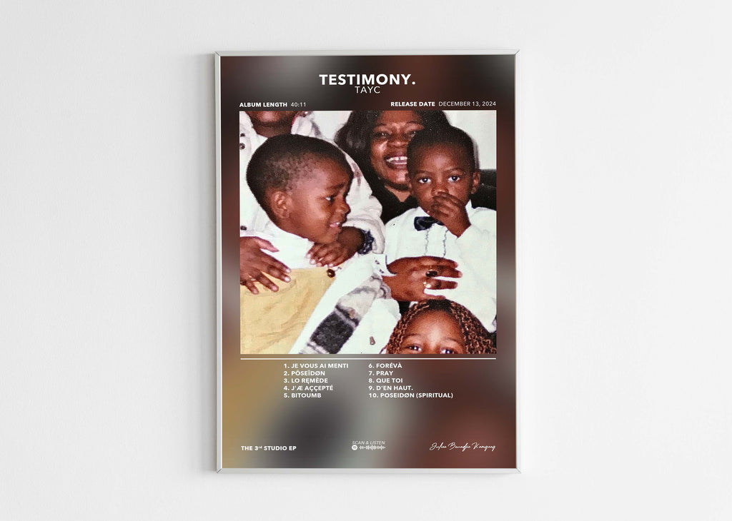 Poster Testimony Tayc