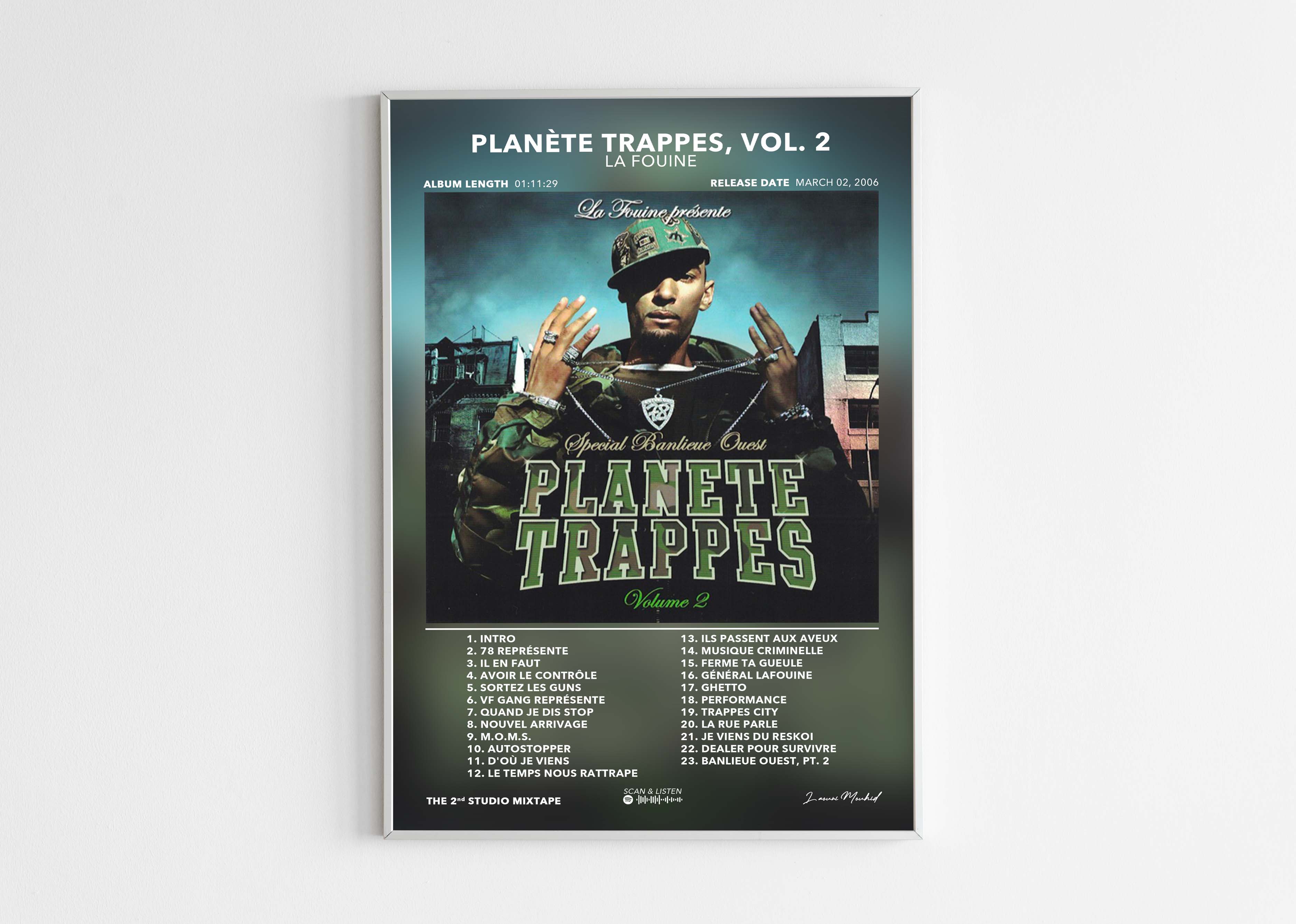Poster Planète Trappes 2 La Fouine