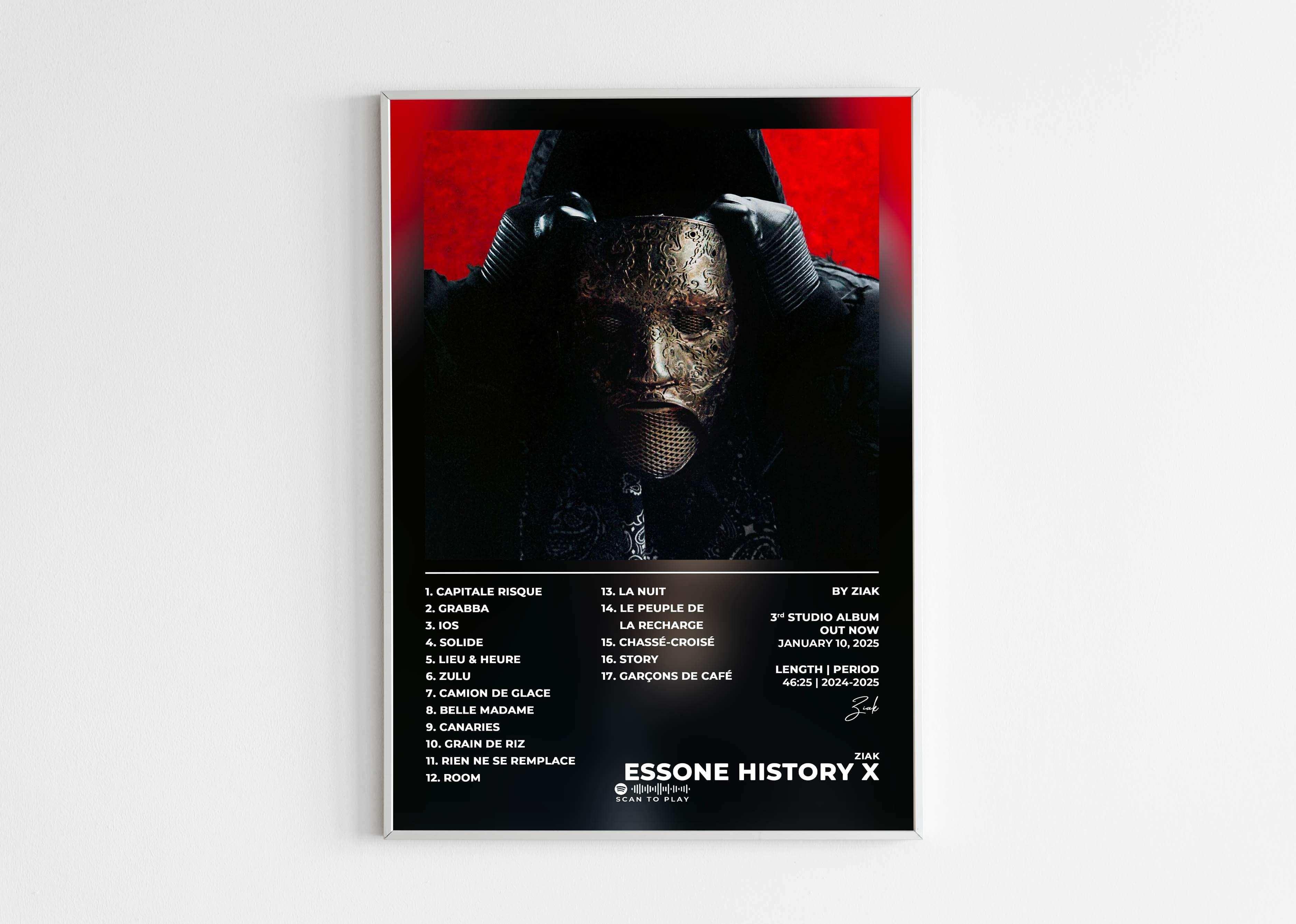 Essone History X Ziak Poster - Backyard