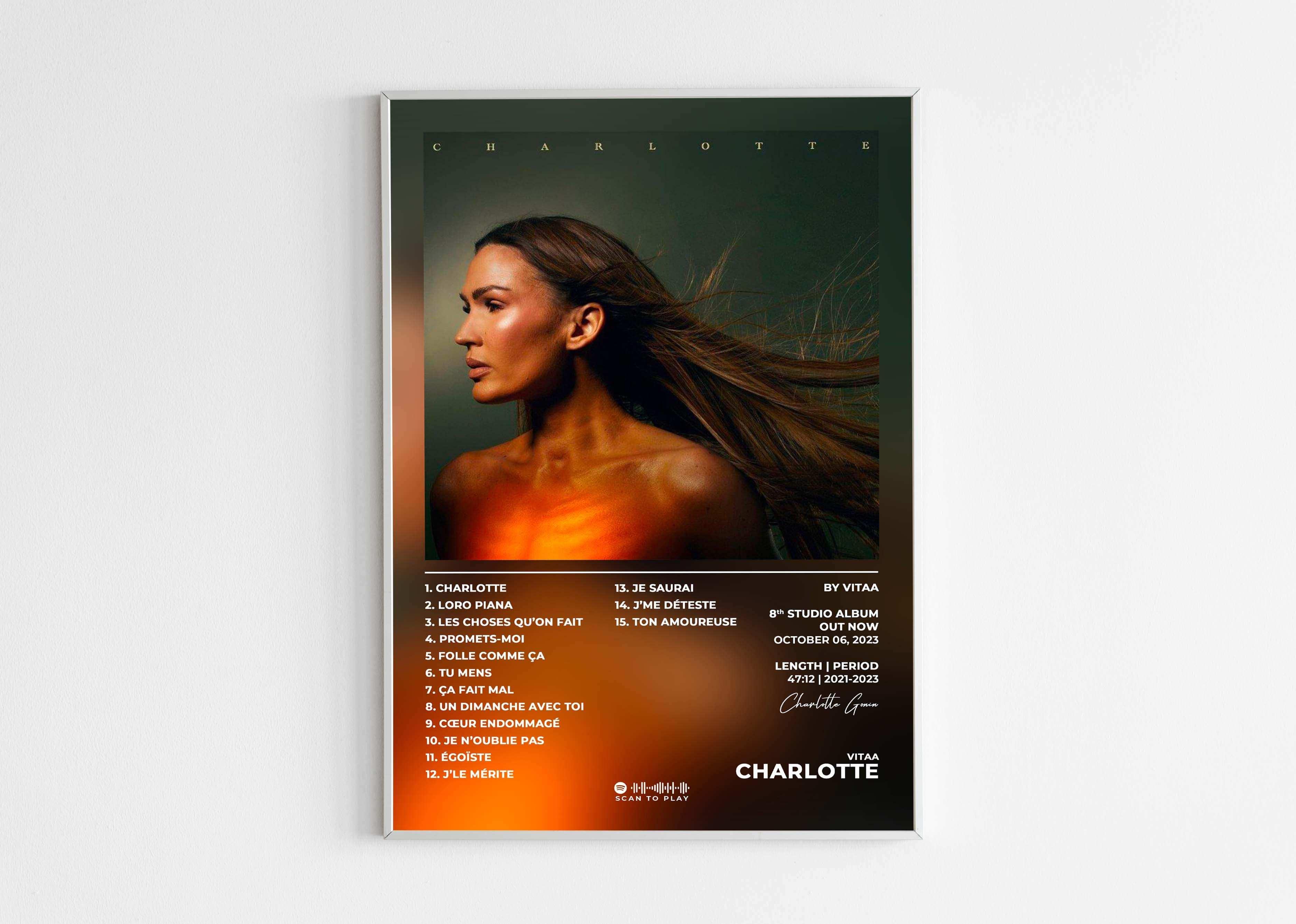 Charlotte Vitaa Poster - Backyard