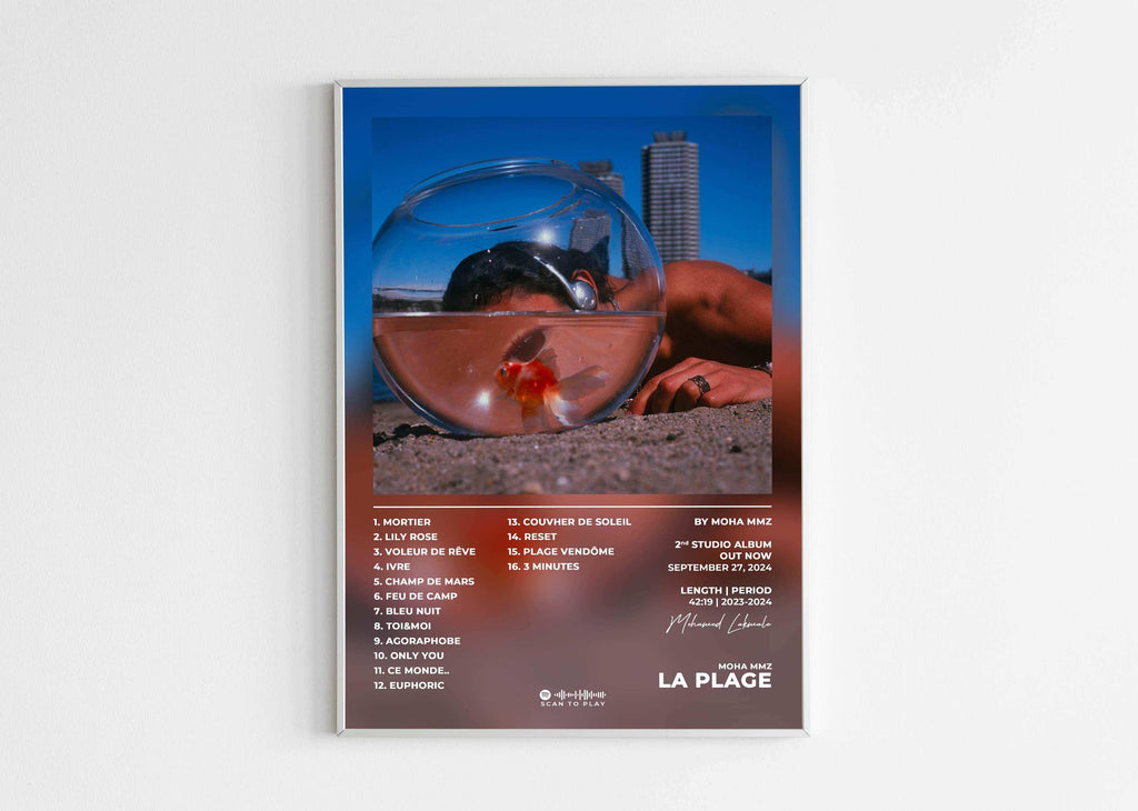 La Plage Moha MMZ Poster - Backyard