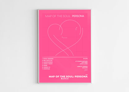 Map Of The Soul : Persona BTS Poster