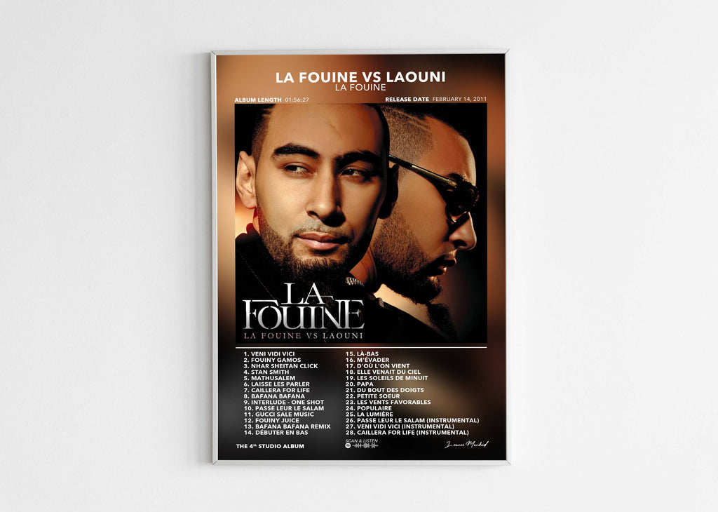 Poster La Fouine vs Laouni La Fouine